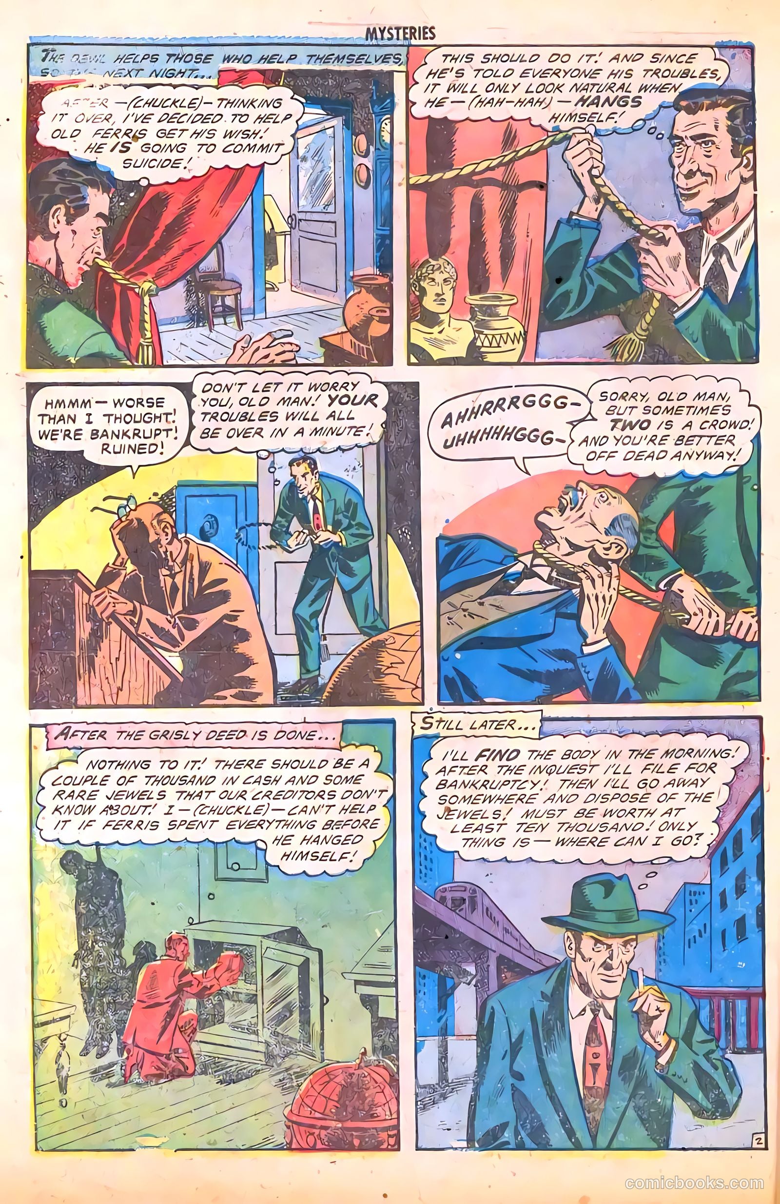 Strange Mysteries #4 (1953) — page 10