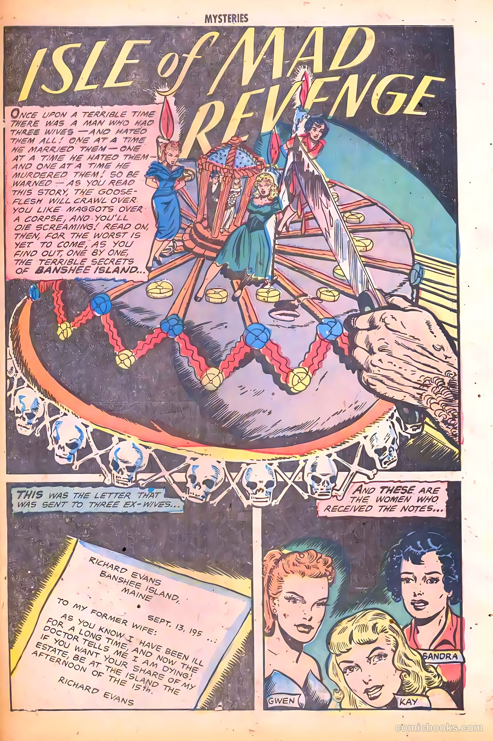 Strange Mysteries #4 (1953) — page 27