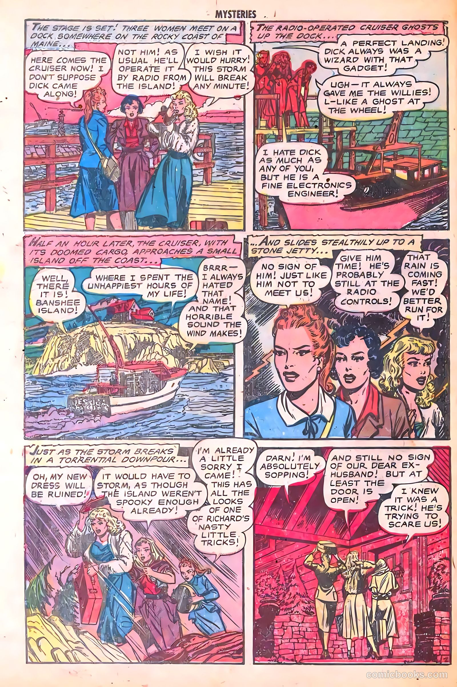 Strange Mysteries #4 (1953) — page 28