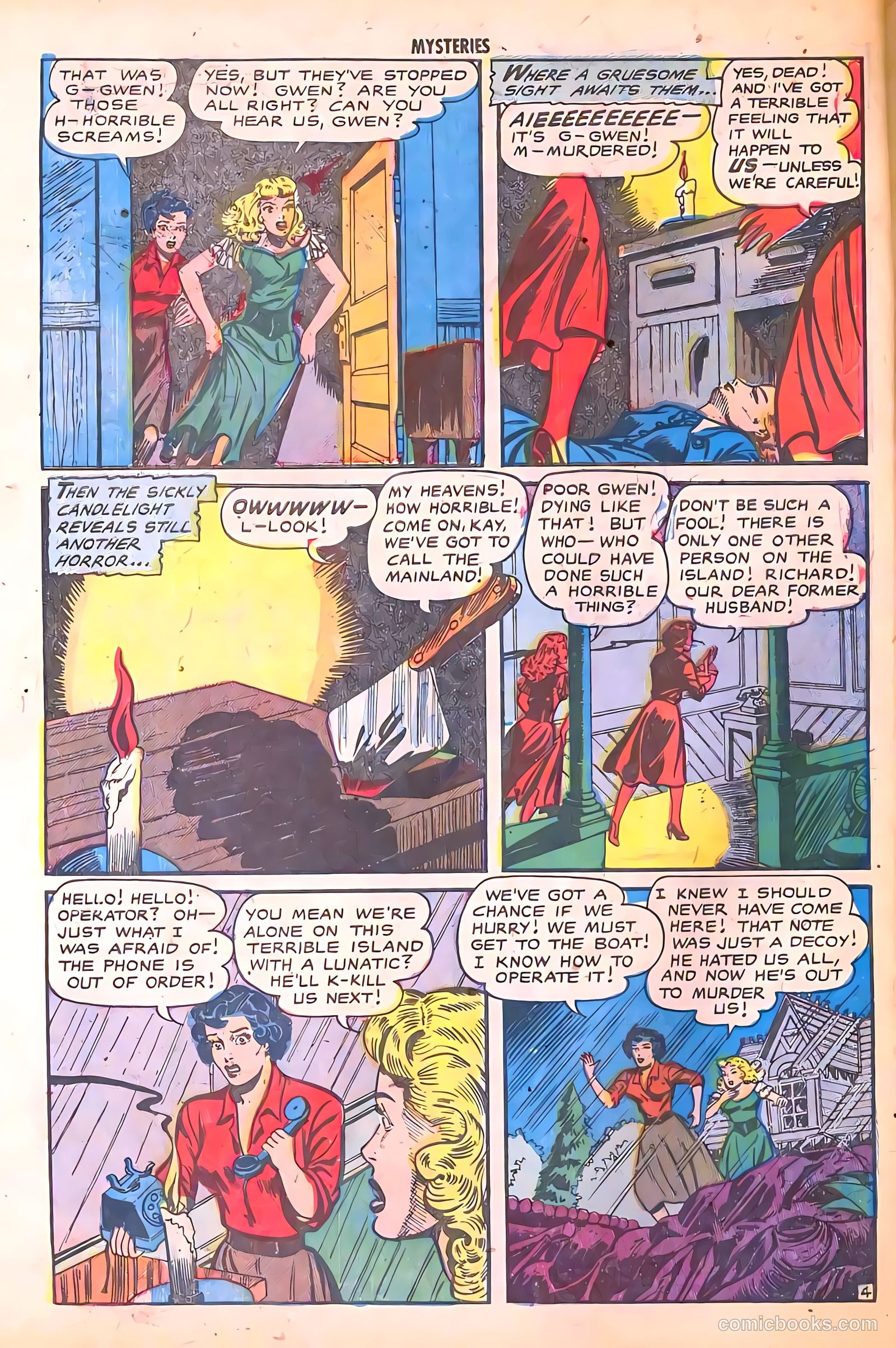 Strange Mysteries #4 (1953) — page 30