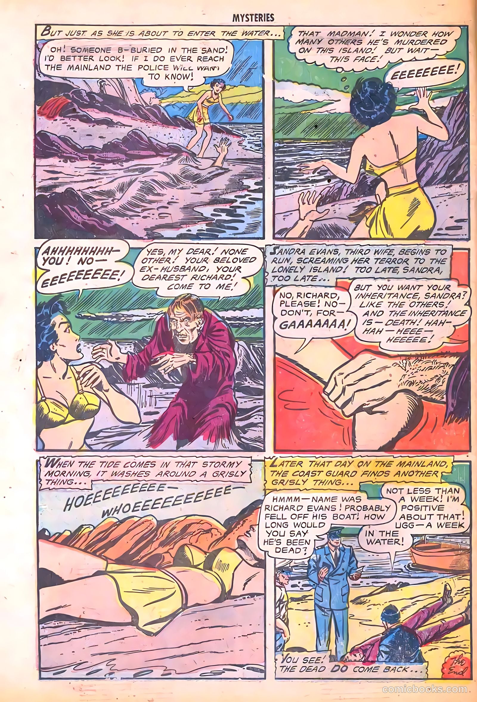 Strange Mysteries #4 (1953) — page 34