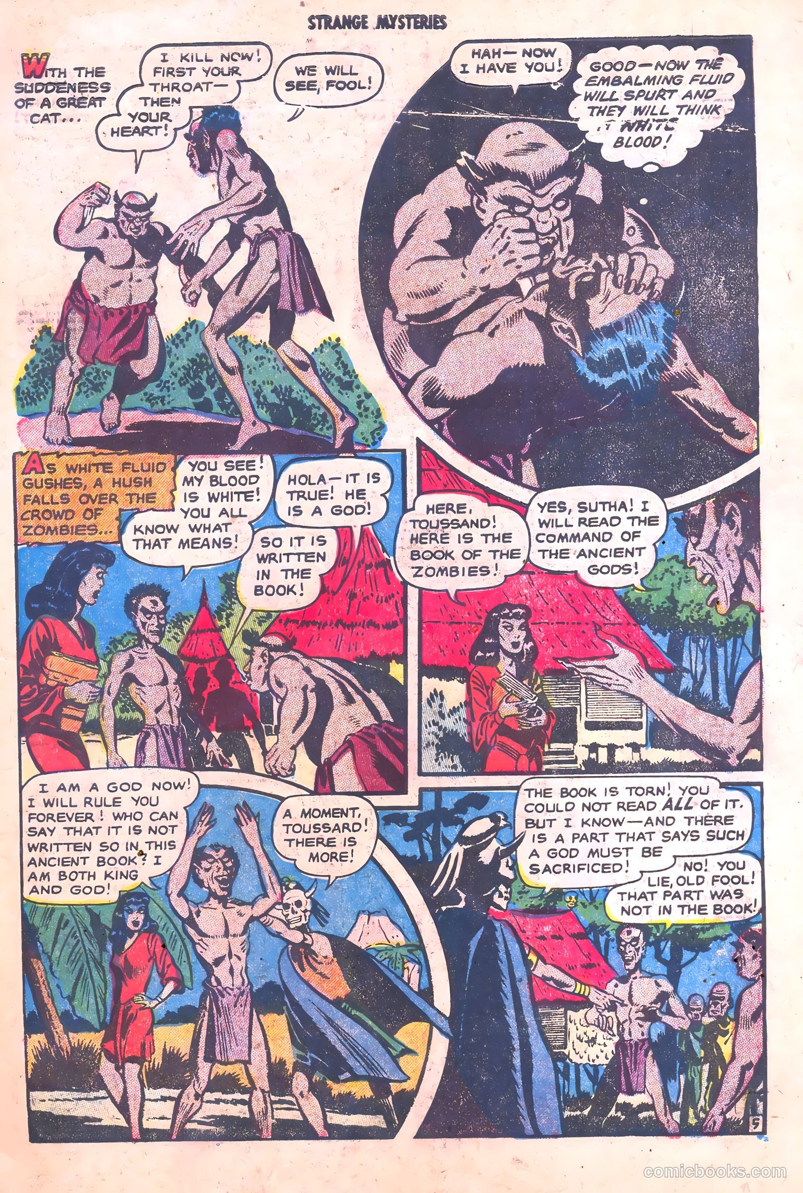 Strange Mysteries #5 (1954) — page 7