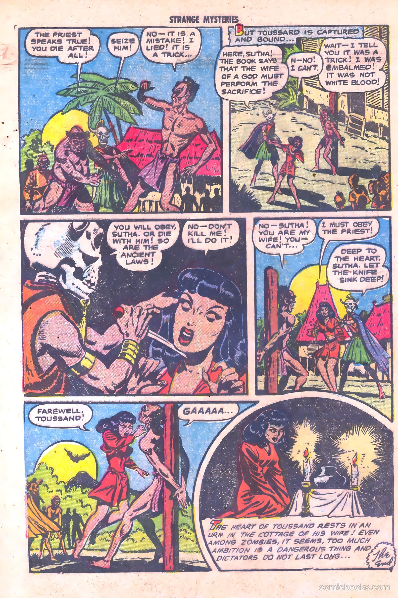 Strange Mysteries #5 (1954) — page 8