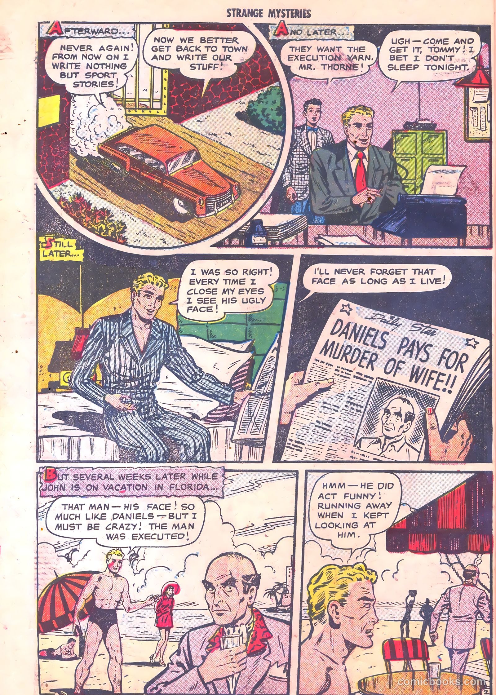 Strange Mysteries #5 (1954) — page 10