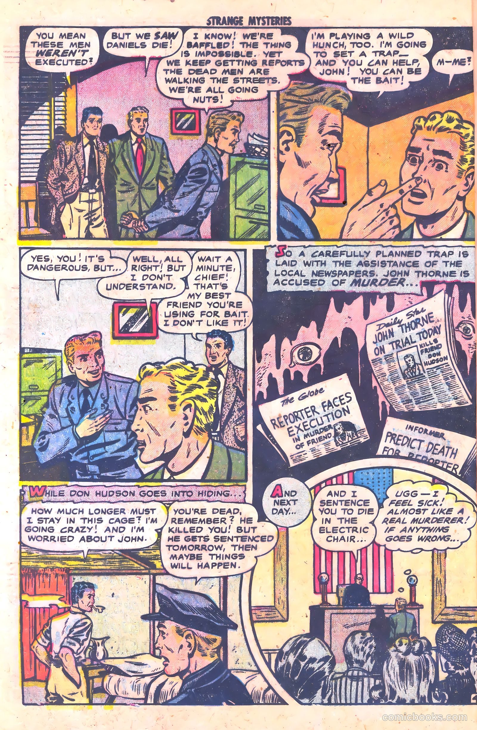 Strange Mysteries #5 (1954) — page 12
