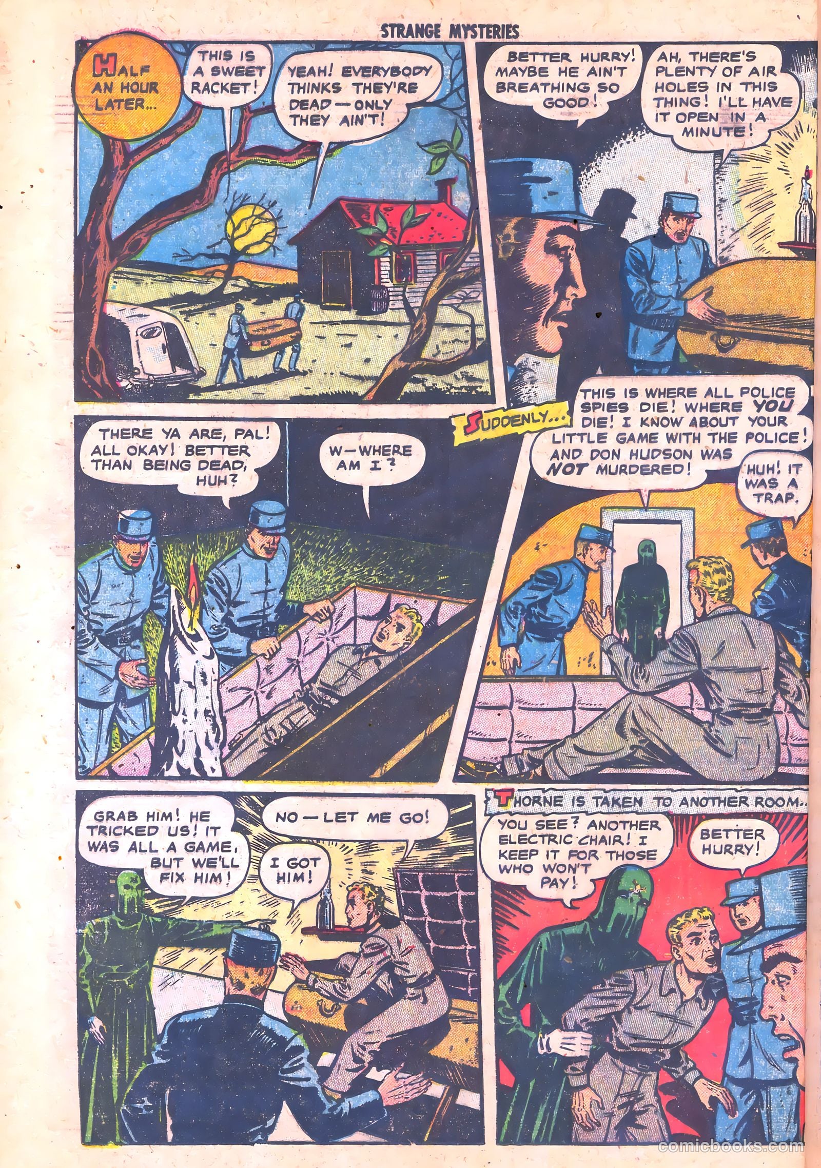 Strange Mysteries #5 (1954) — page 16