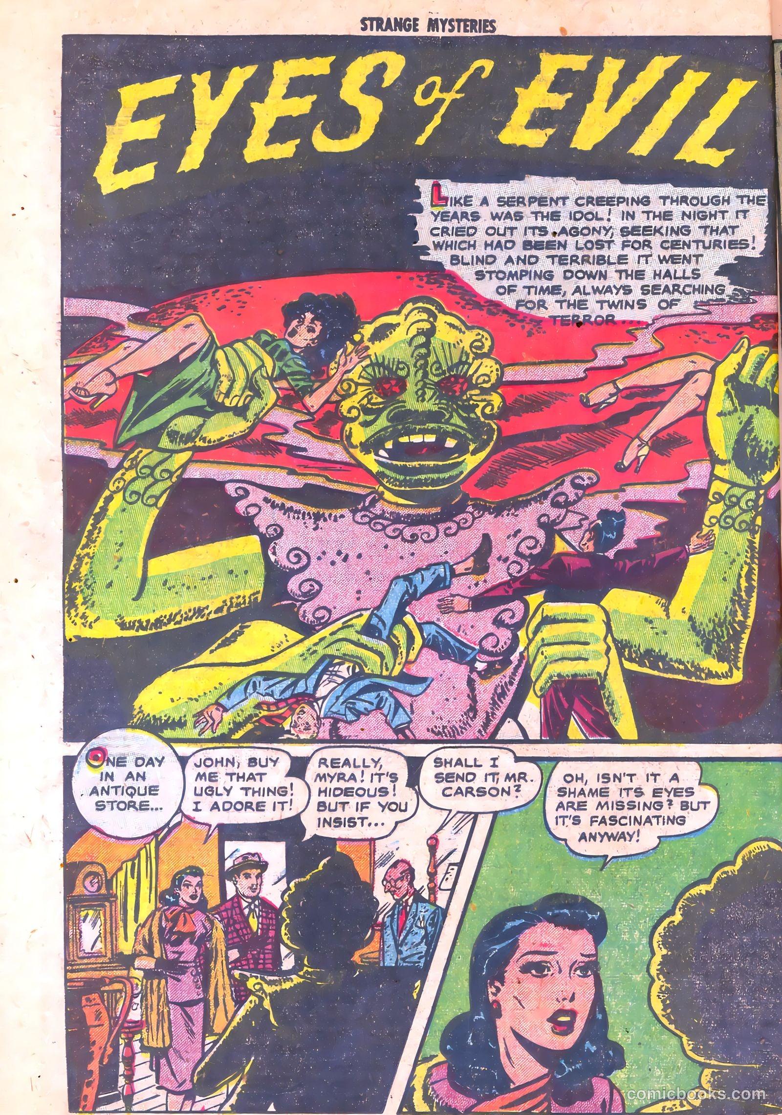 Strange Mysteries #5 (1954) — page 20