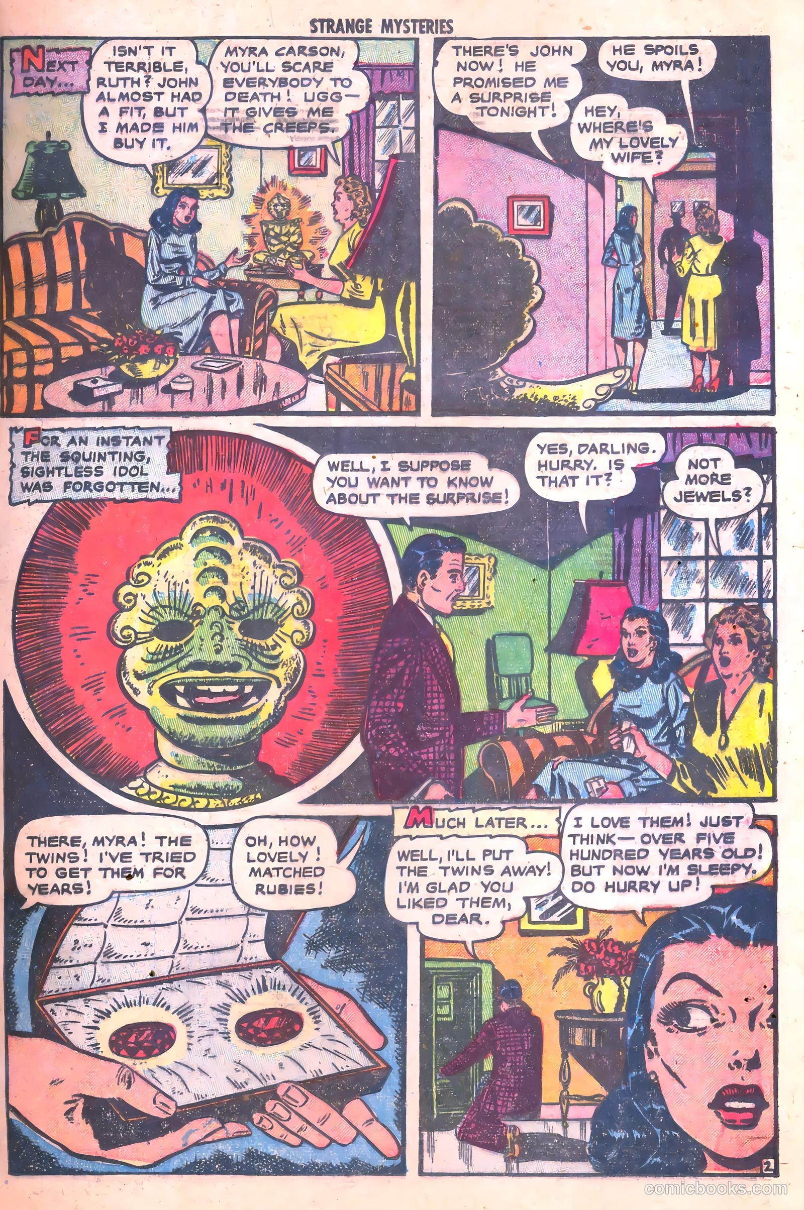 Strange Mysteries #5 (1954) — page 21