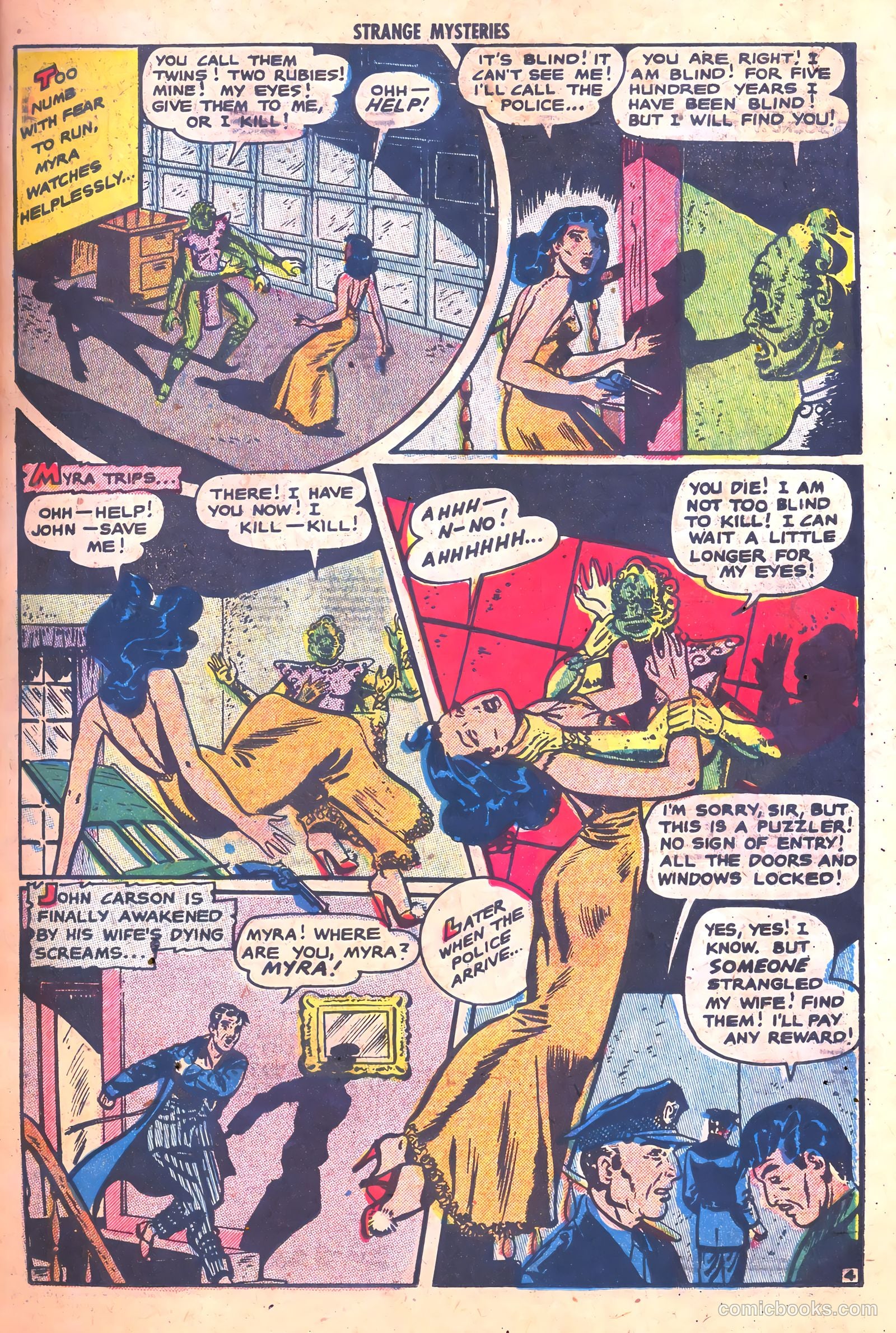 Strange Mysteries #5 (1954) — page 23