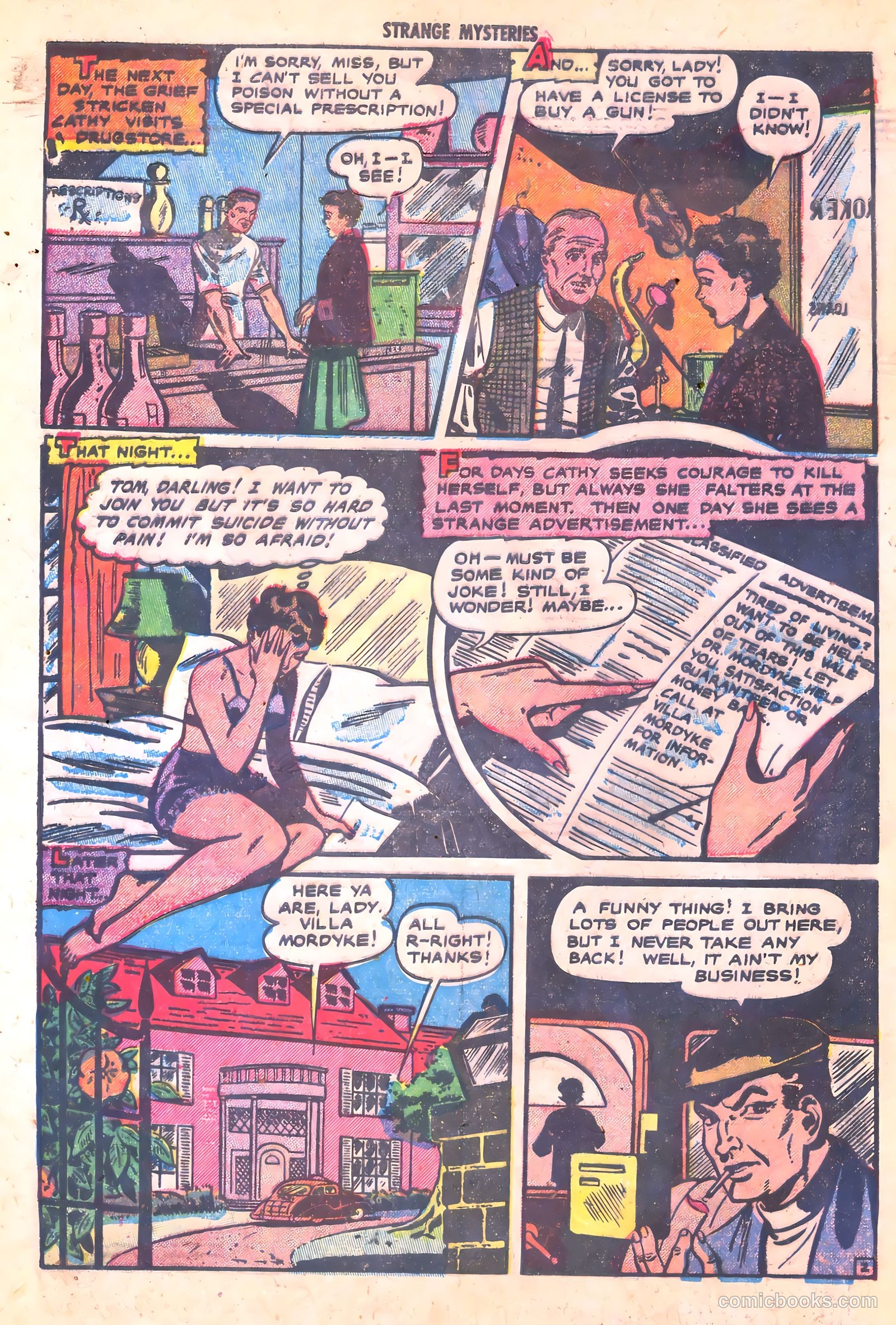 Strange Mysteries #5 (1954) — page 28
