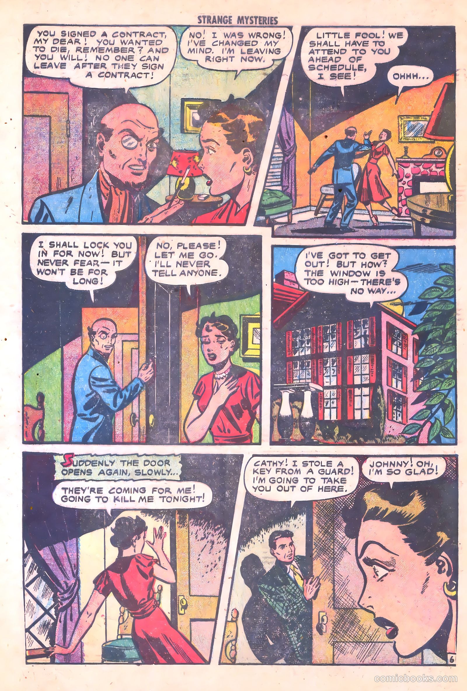 Strange Mysteries #5 (1954) — page 32