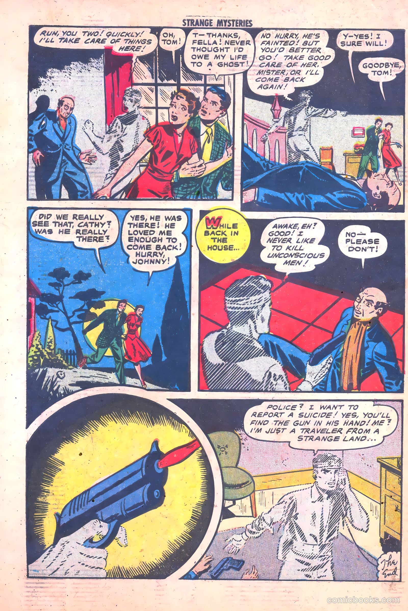 Strange Mysteries #5 (1954) — page 34