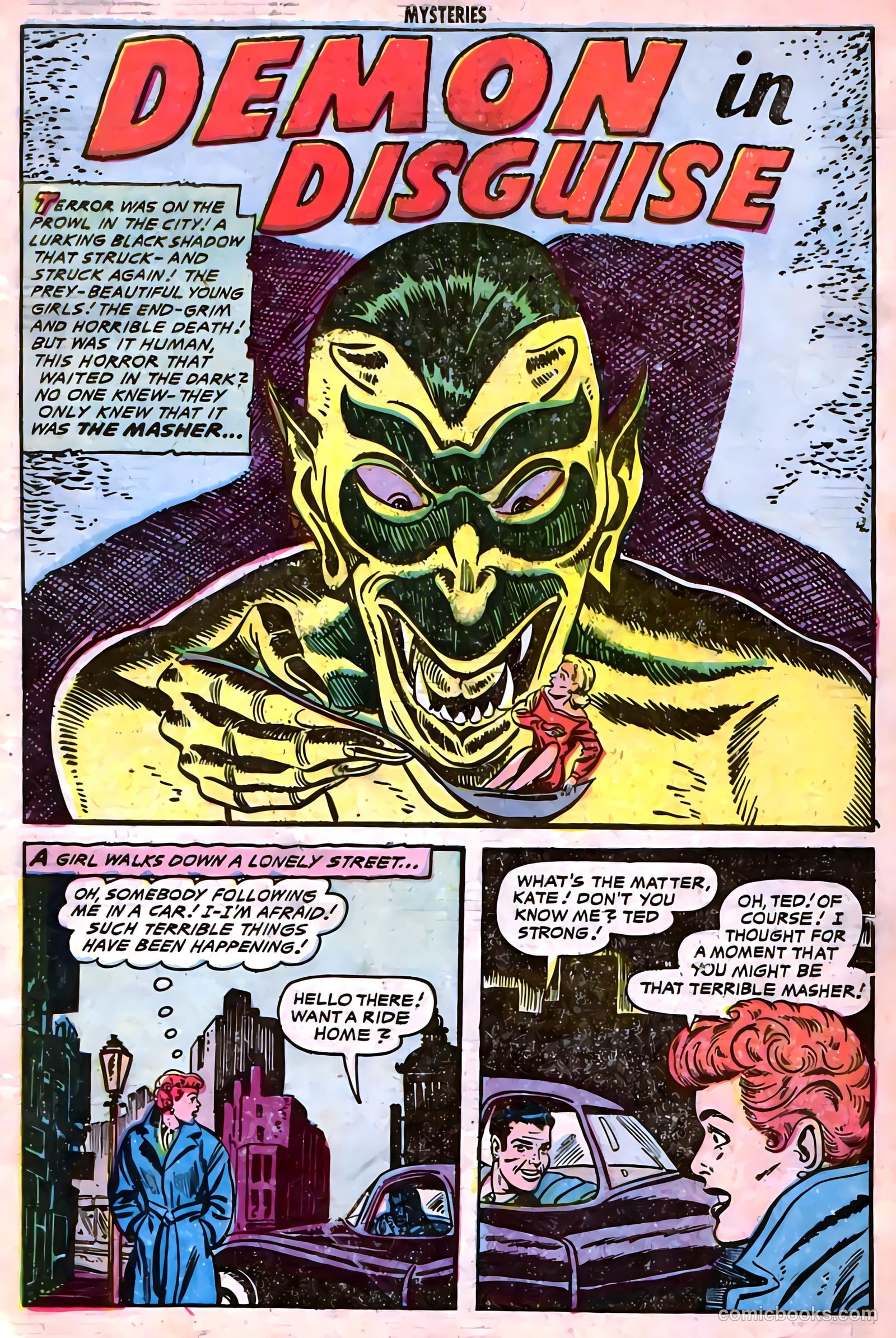Strange Mysteries #7 (1954) — page 3