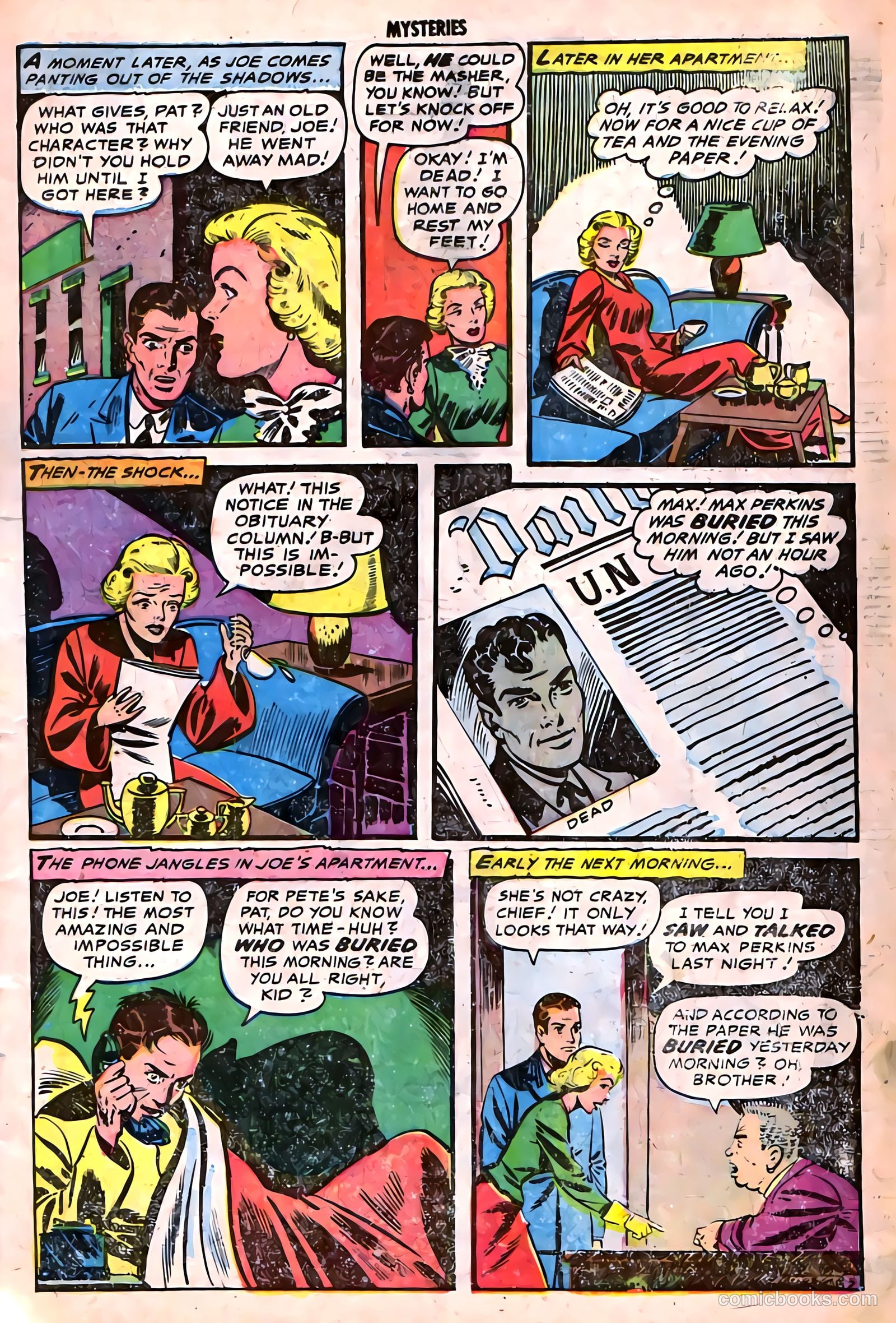 Strange Mysteries #7 (1954) — page 7