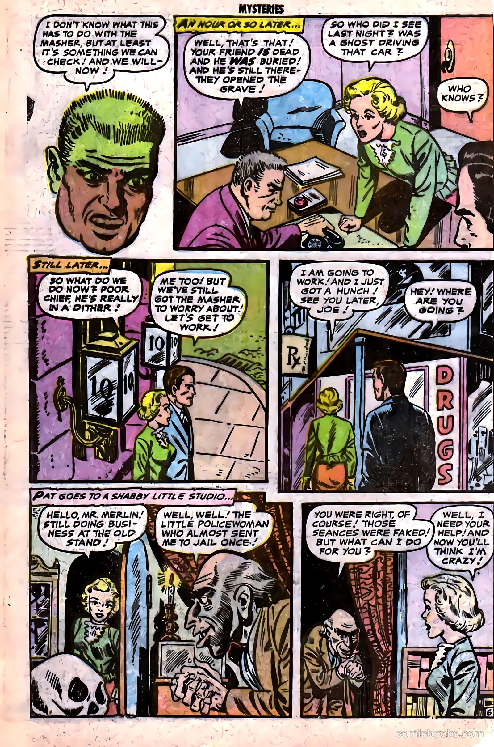 Strange Mysteries #7 (1954) — page 8
