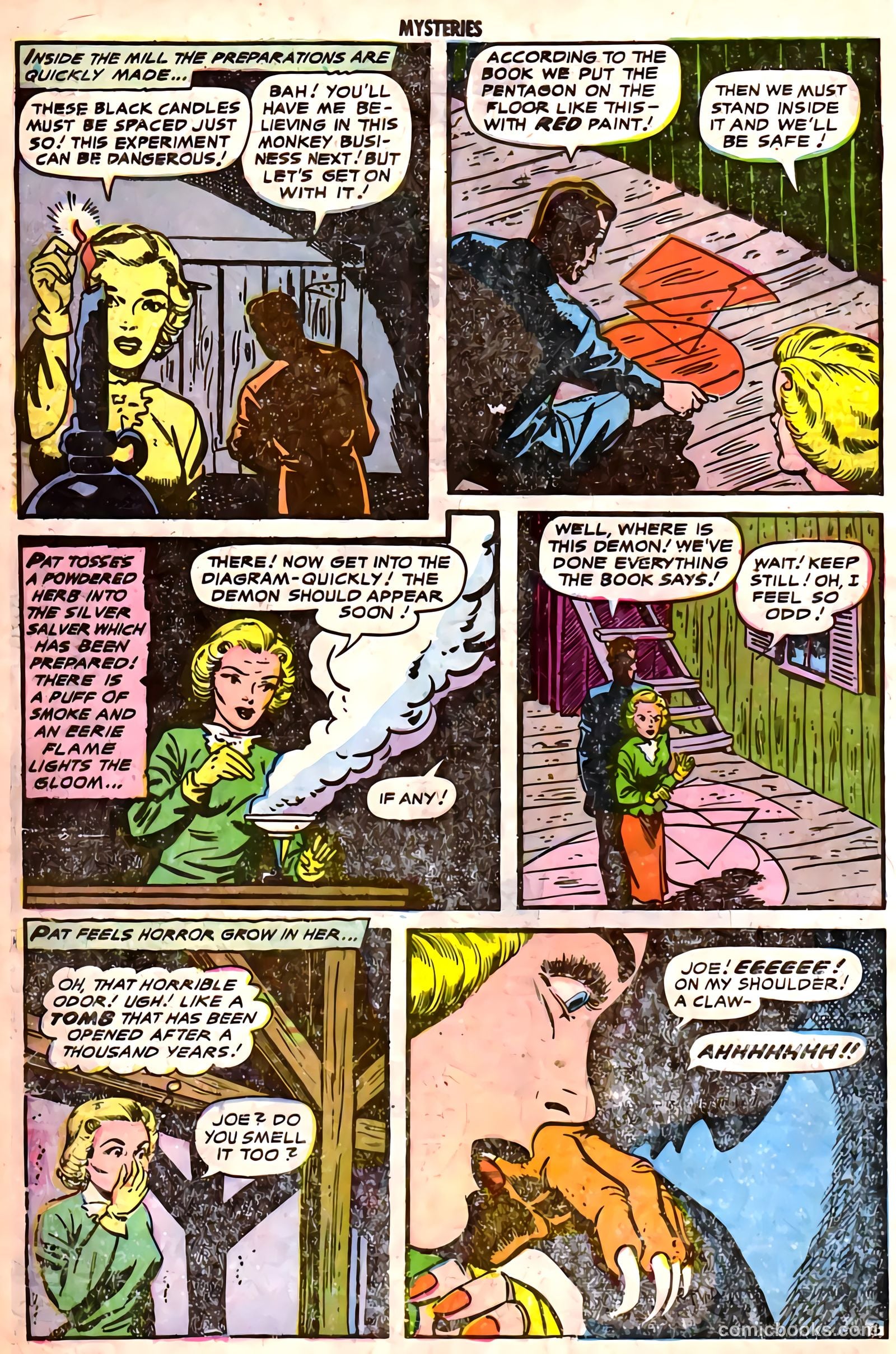 Strange Mysteries #7 (1954) — page 10
