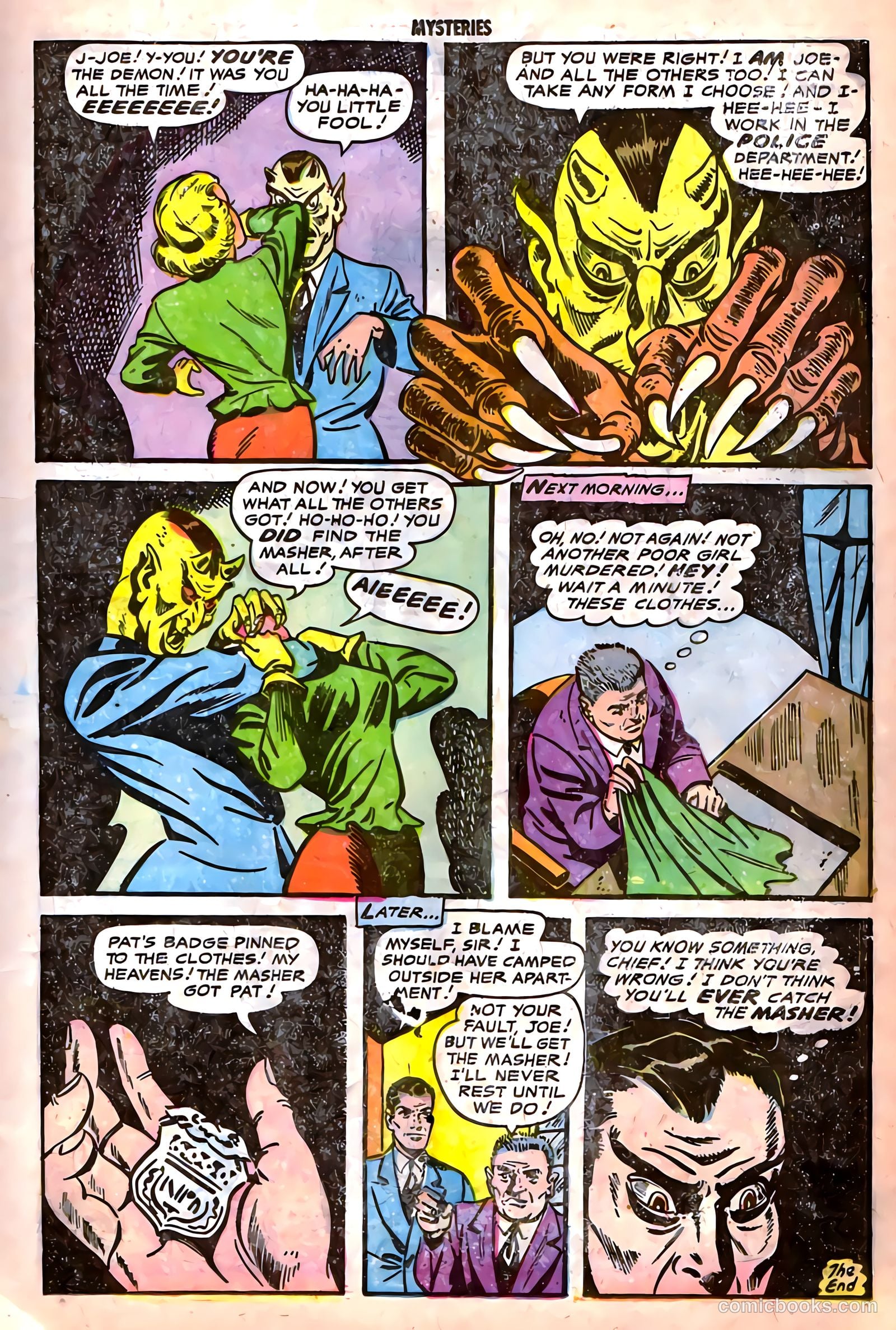 Strange Mysteries #7 (1954) — page 11