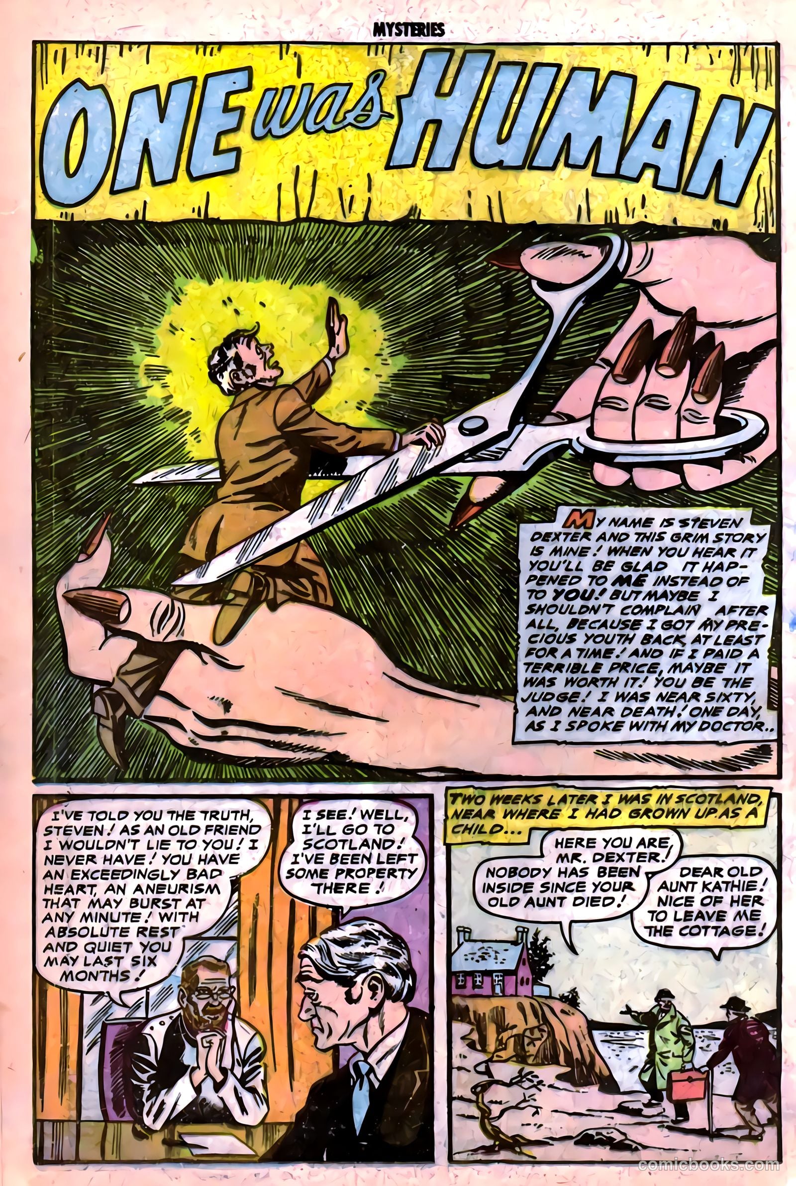 Strange Mysteries #7 (1954) — page 12