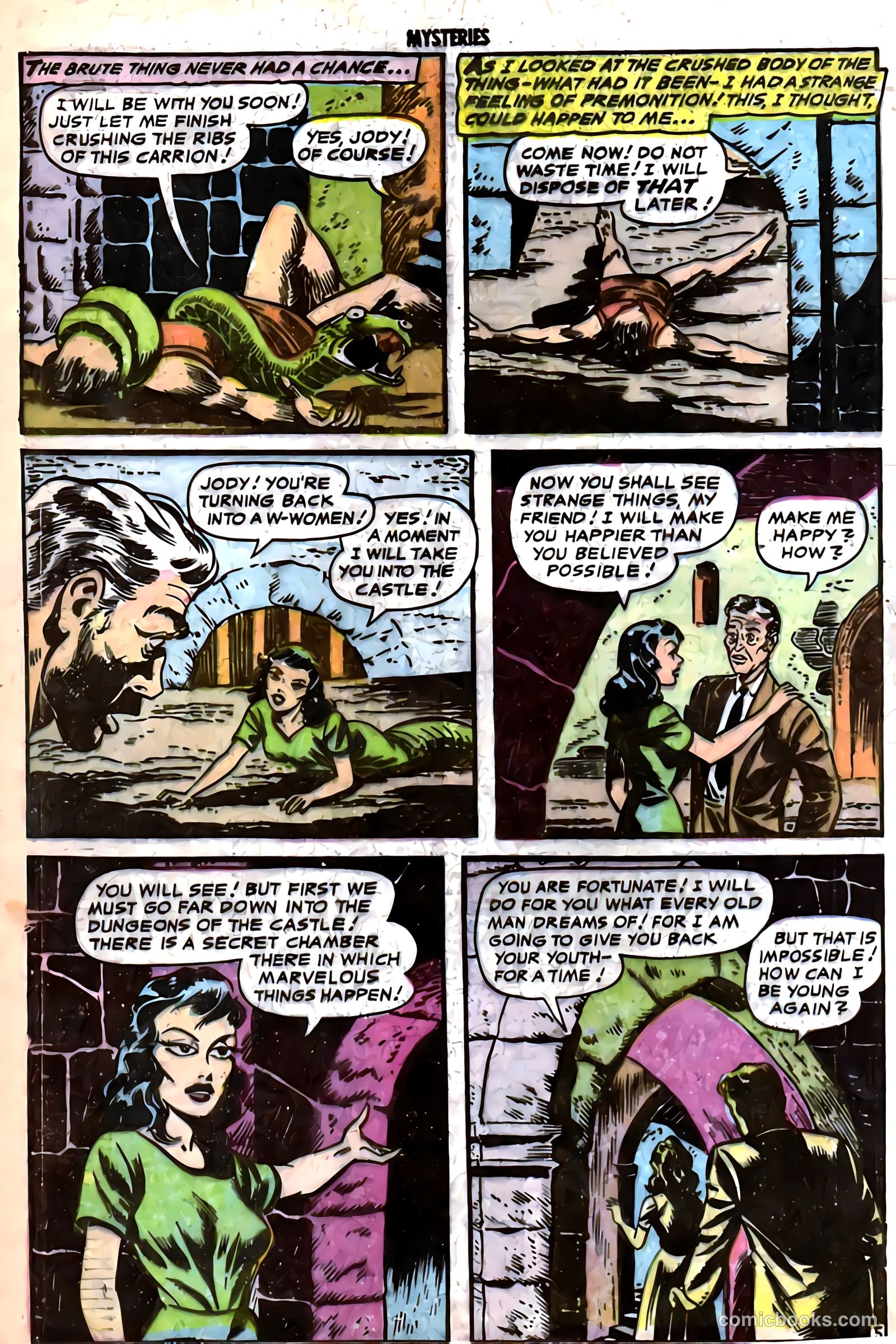 Strange Mysteries #7 (1954) — page 16