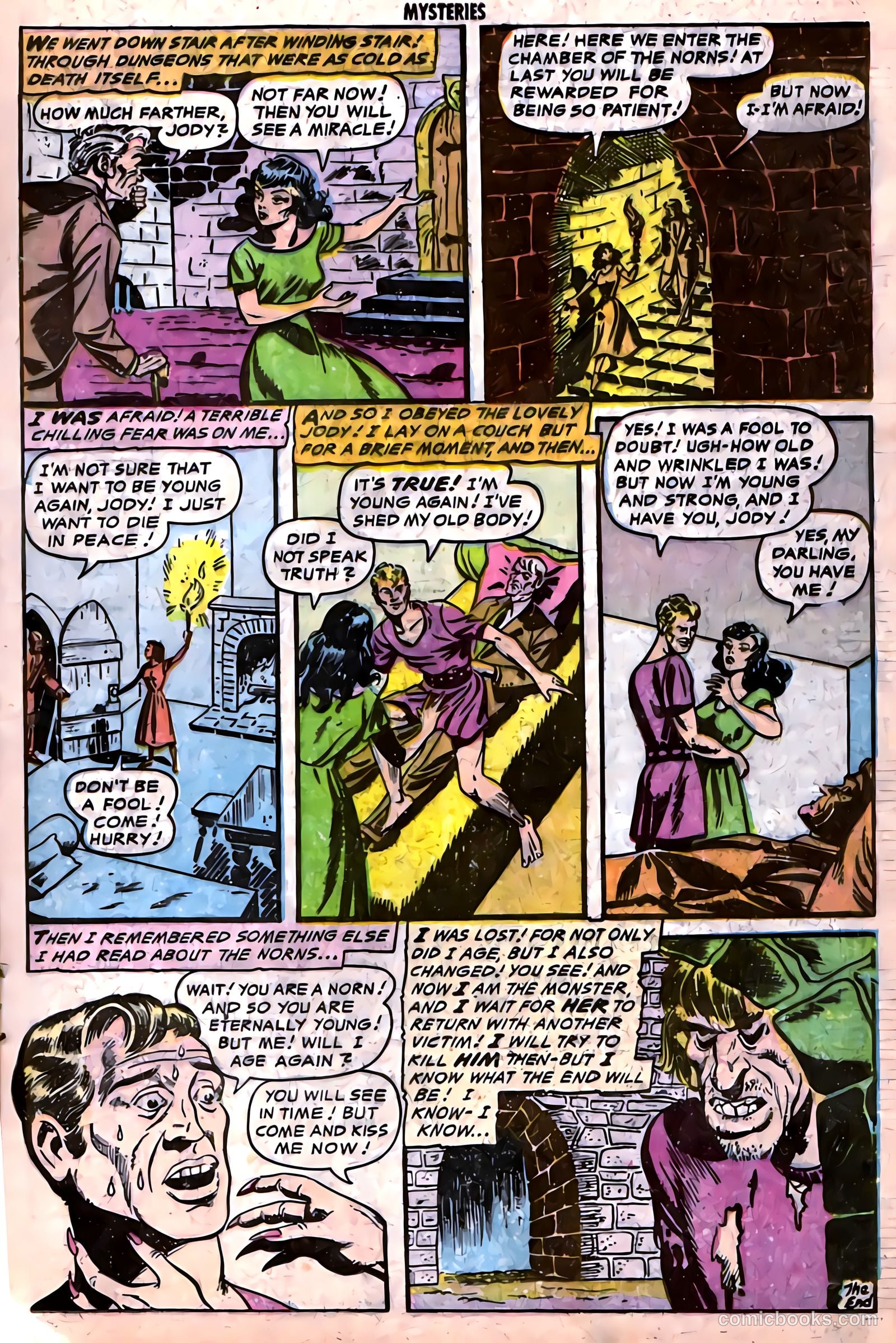 Strange Mysteries #7 (1954) — page 17