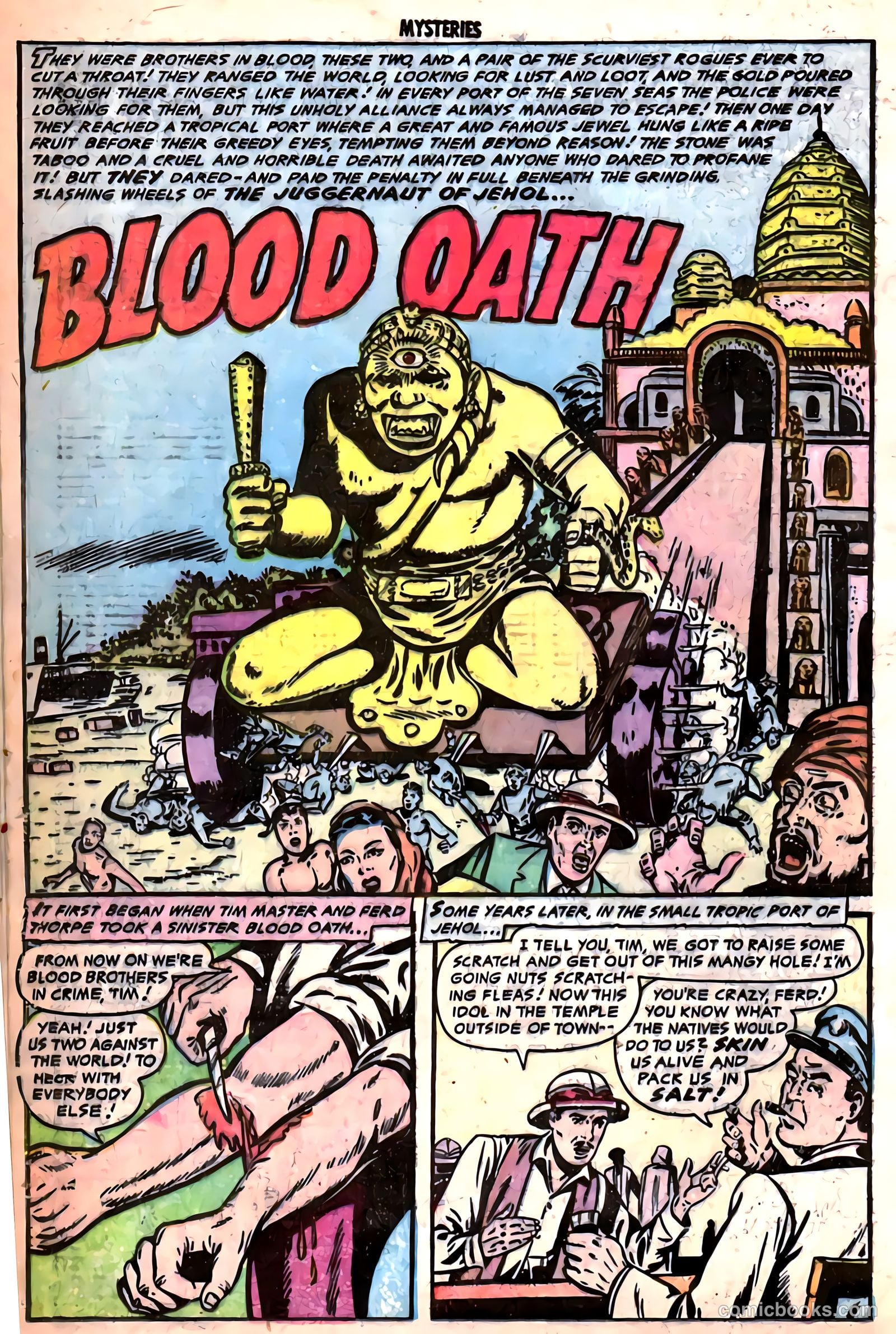 Strange Mysteries #7 (1954) — page 20