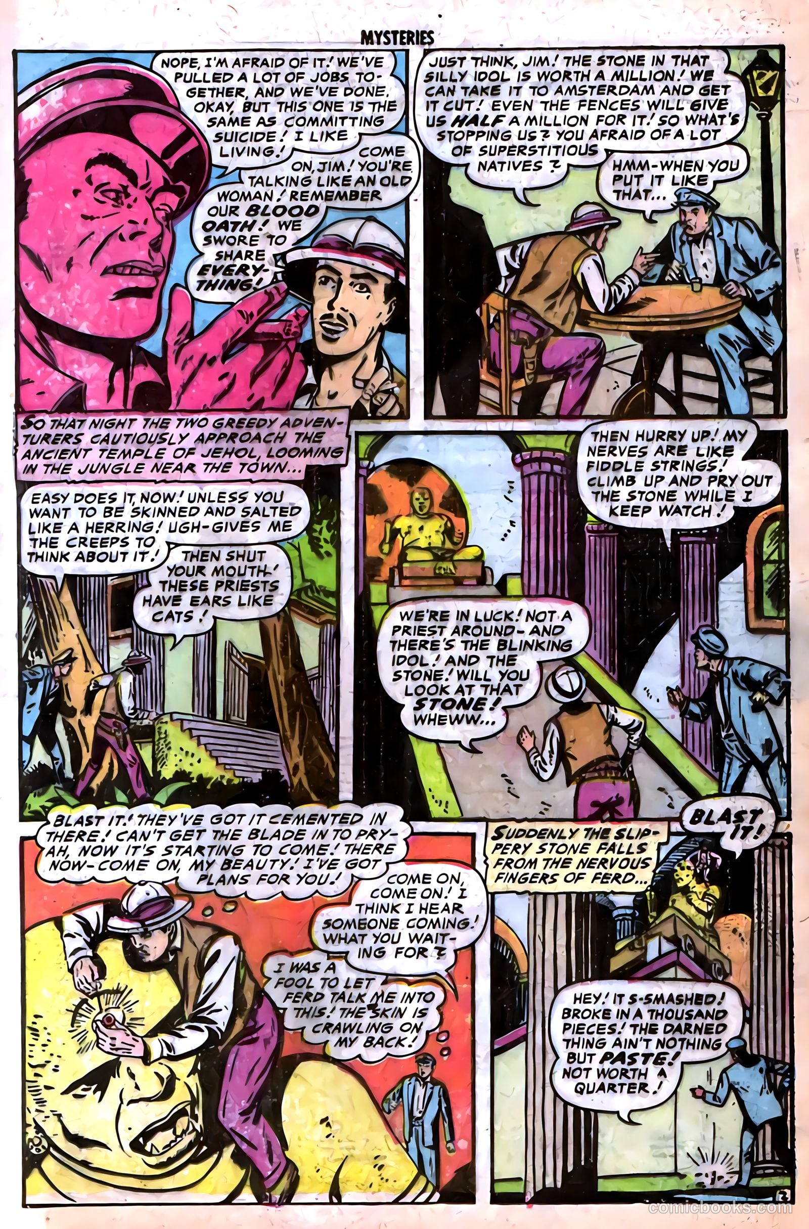 Strange Mysteries #7 (1954) — page 21