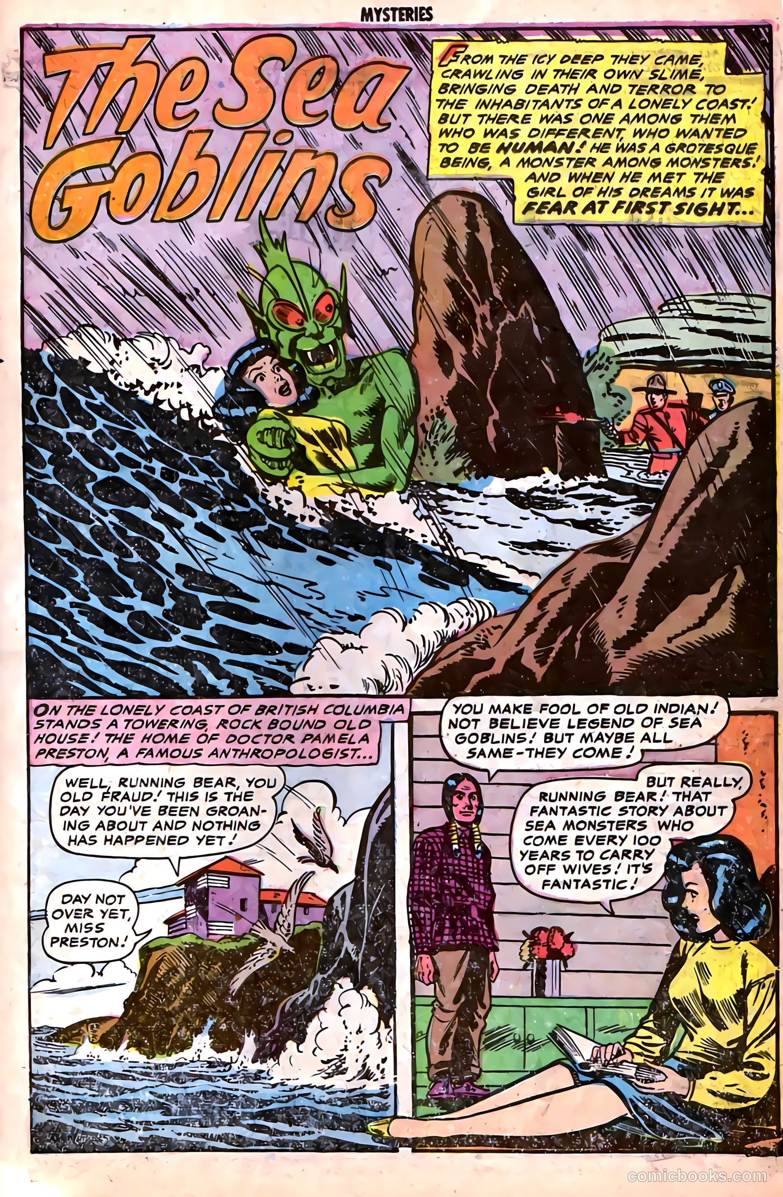Strange Mysteries #7 (1954) — page 27