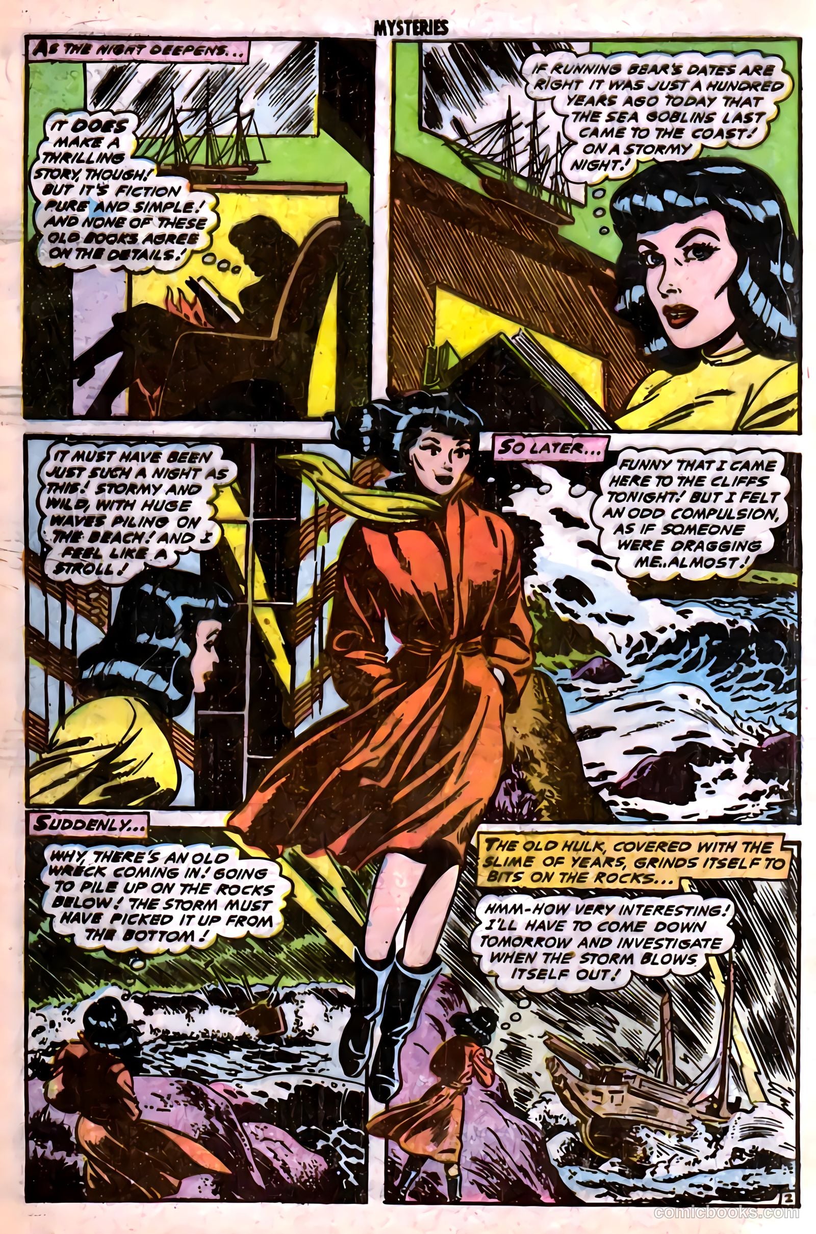 Strange Mysteries #7 (1954) — page 28