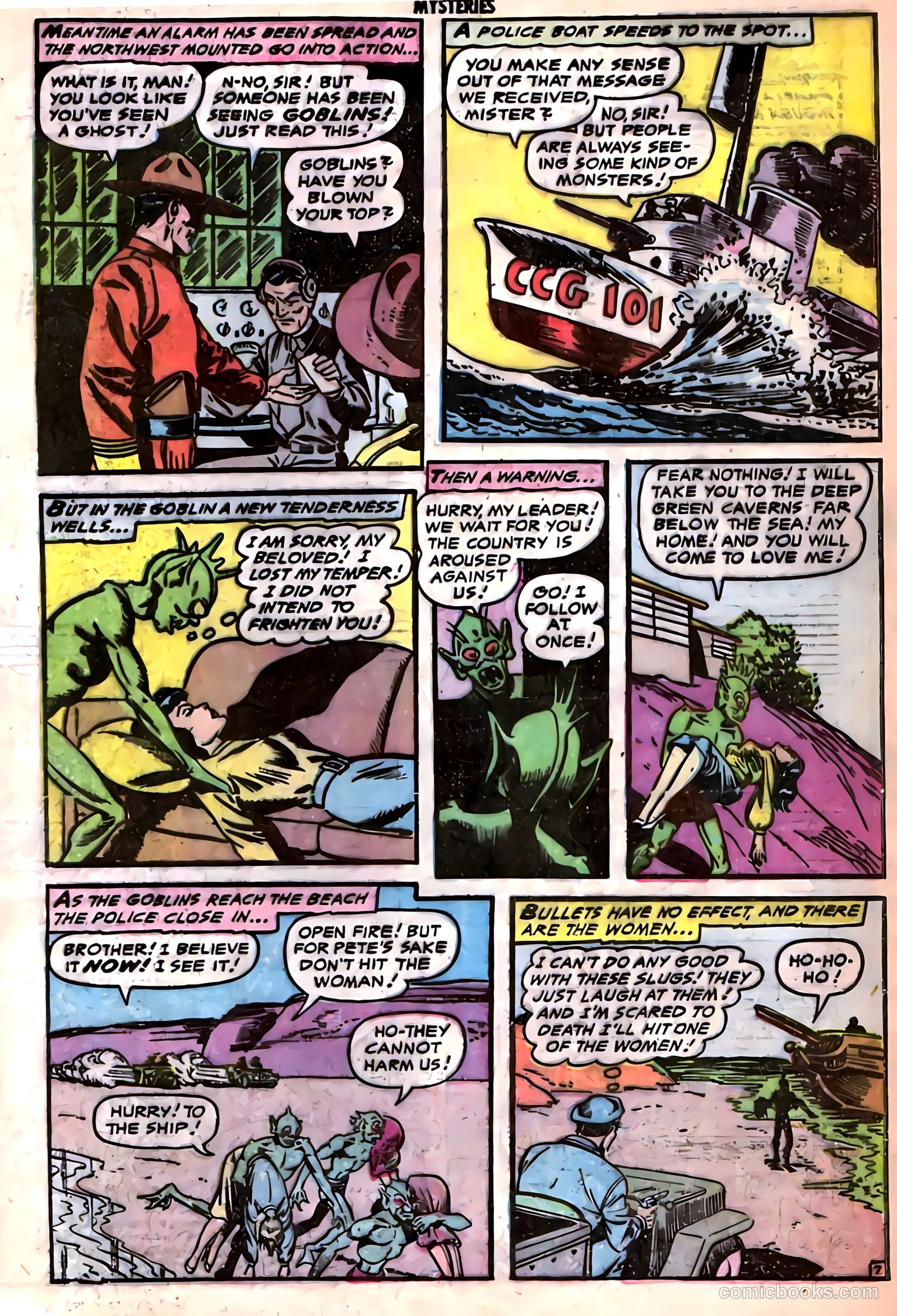 Strange Mysteries #7 (1954) — page 33