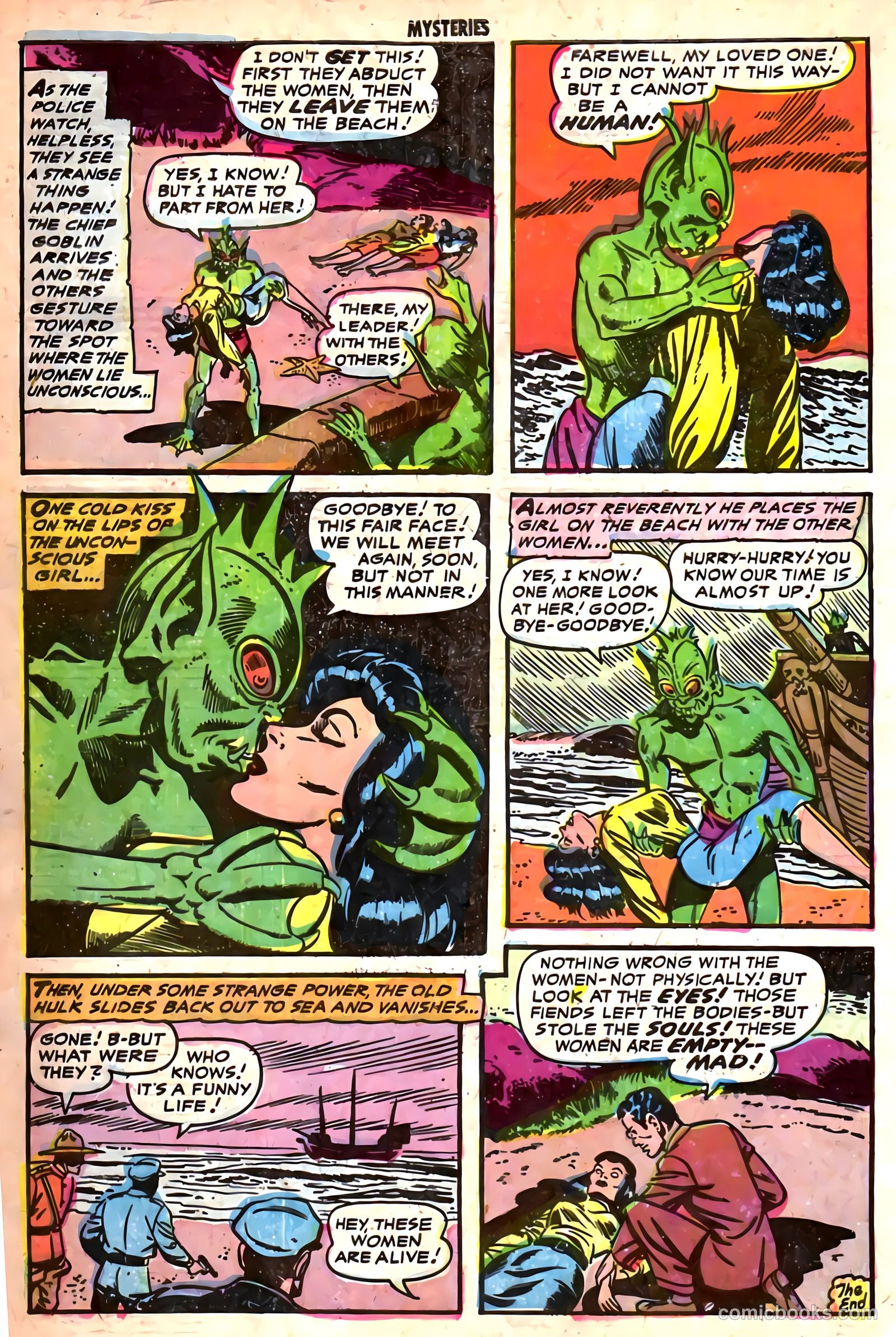 Strange Mysteries #7 (1954) — page 34