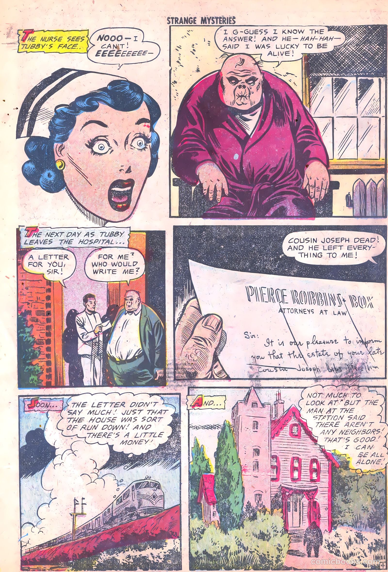 Strange Mysteries #8 (1952) — page 6