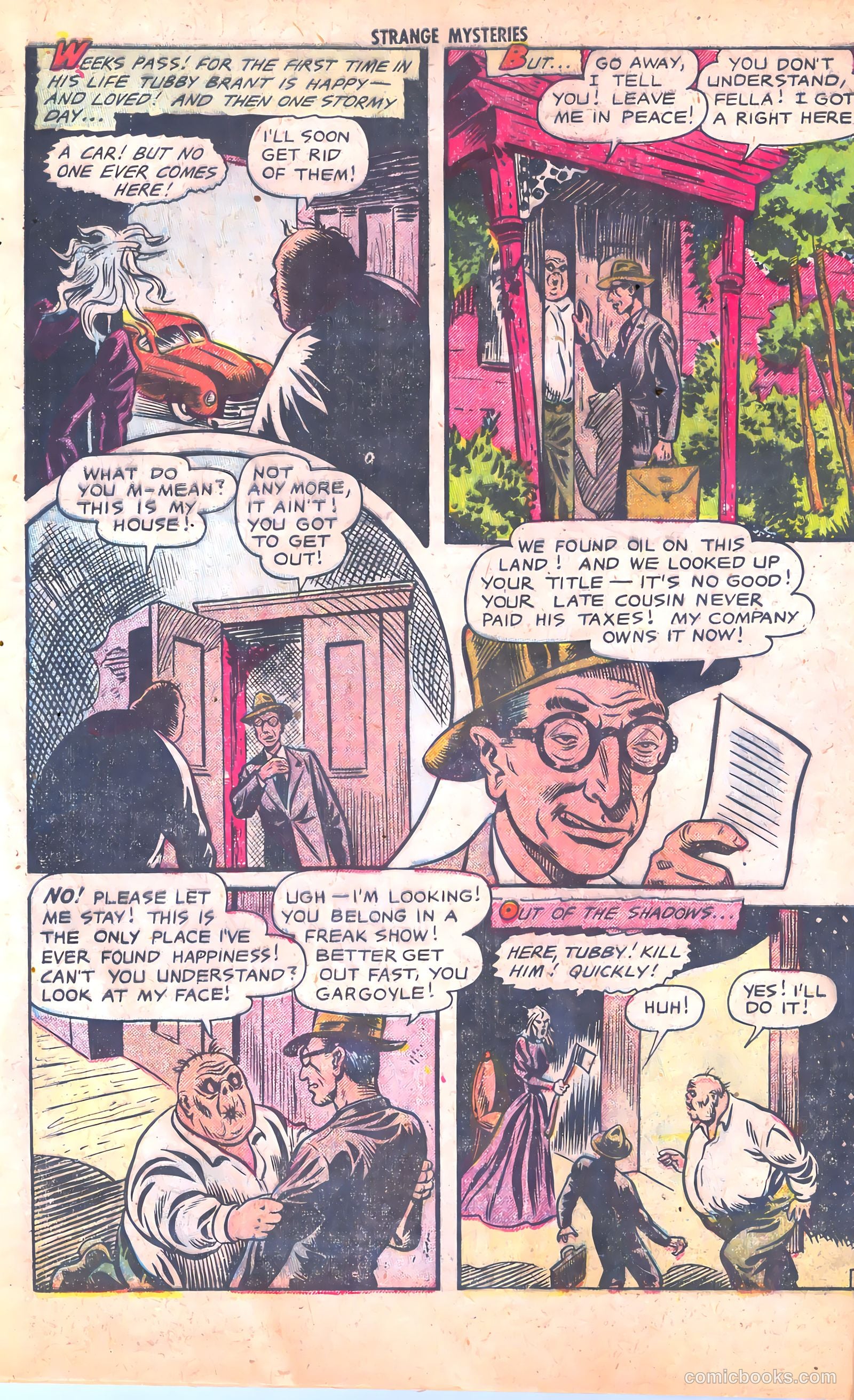 Strange Mysteries #8 (1952) — page 8