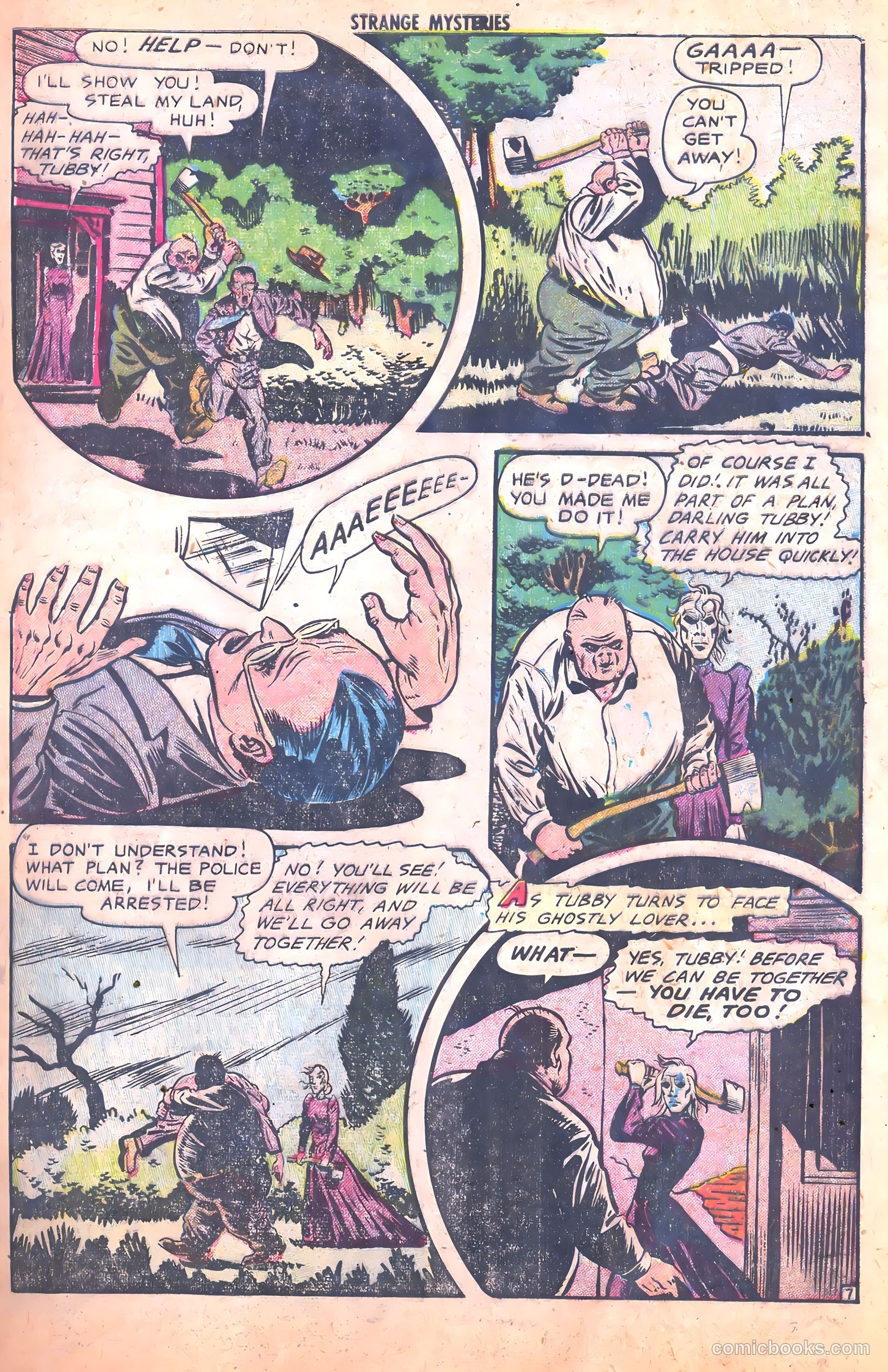 Strange Mysteries #8 (1952) — page 9