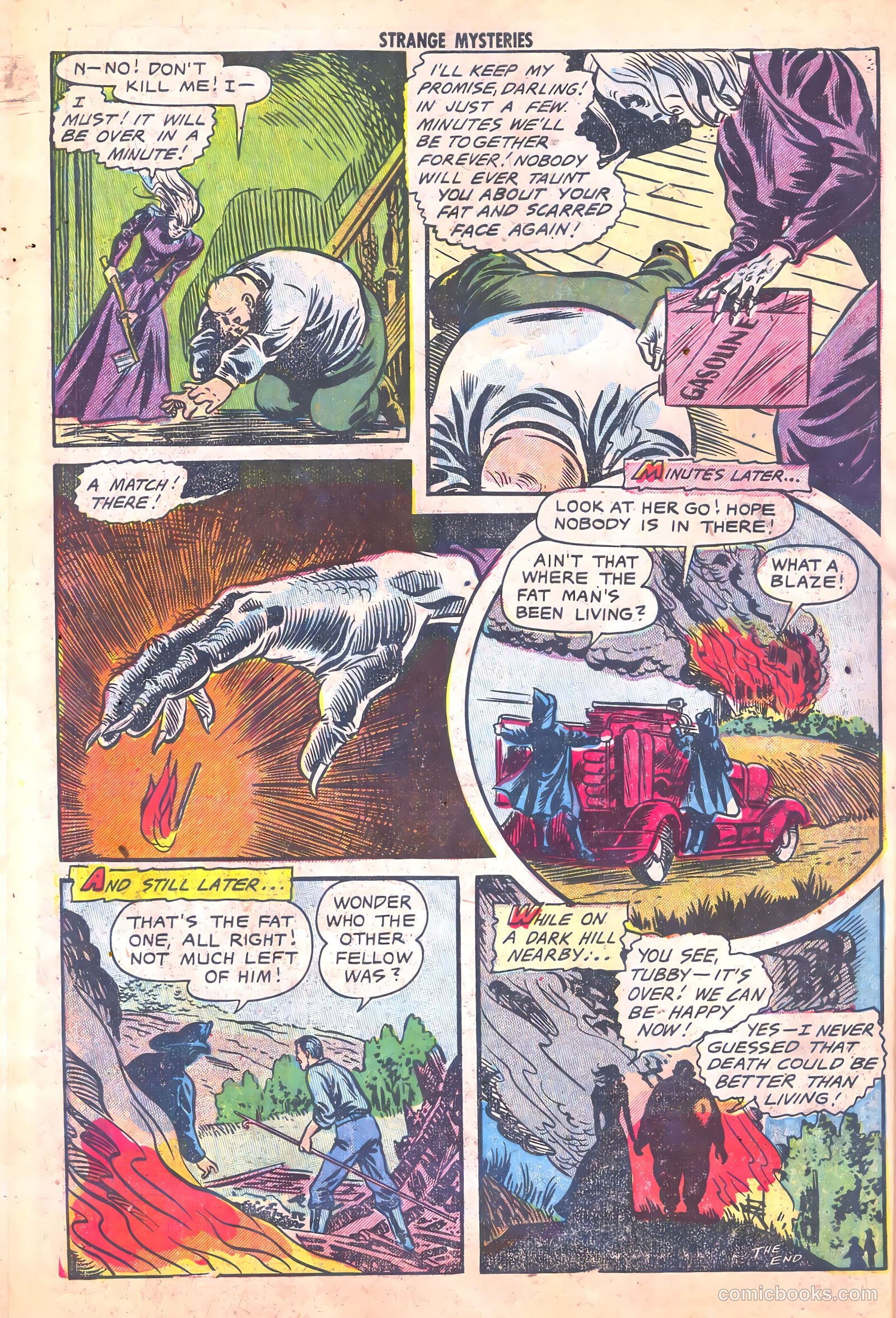 Strange Mysteries #8 (1952) — page 10