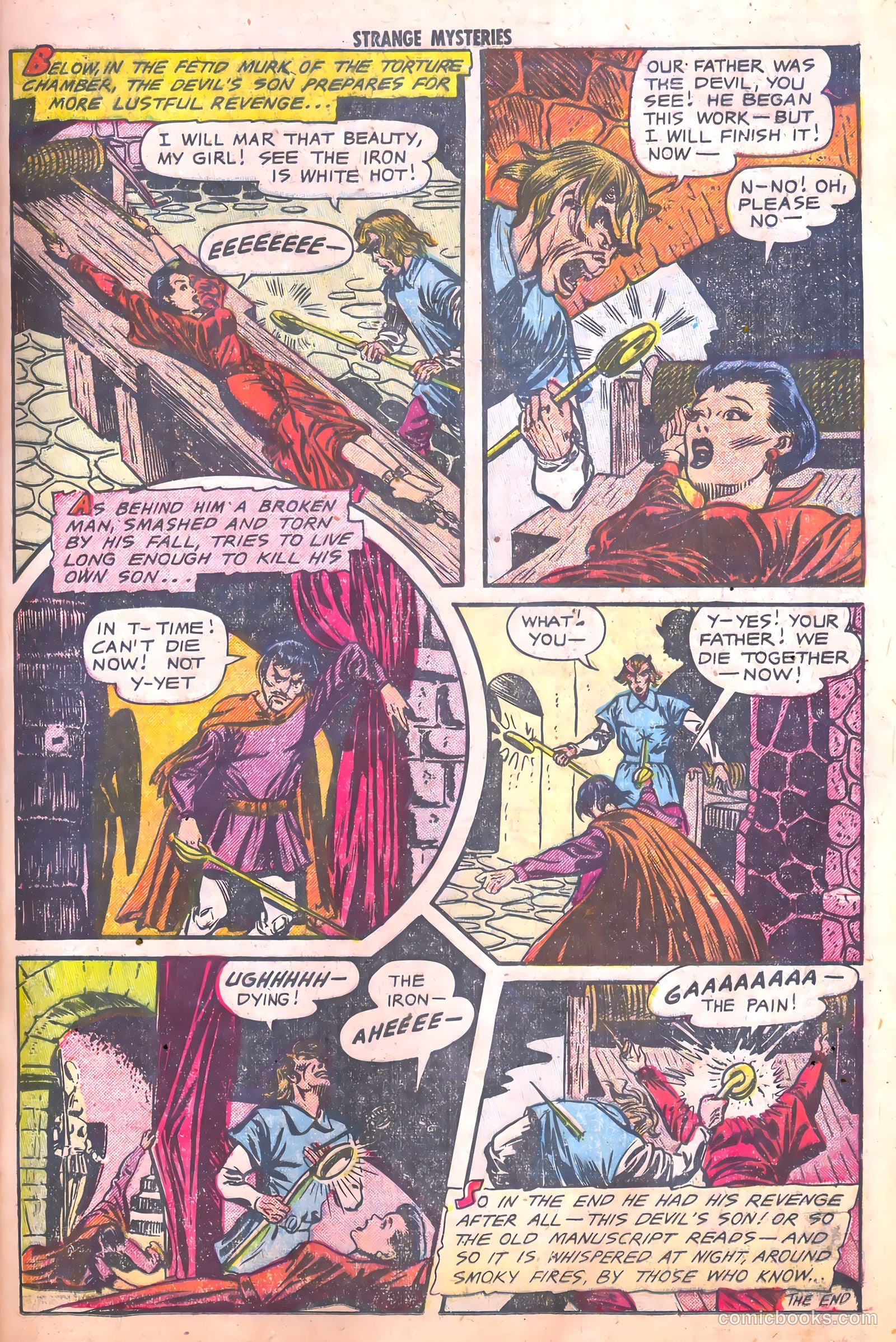 Strange Mysteries #8 (1952) — page 17