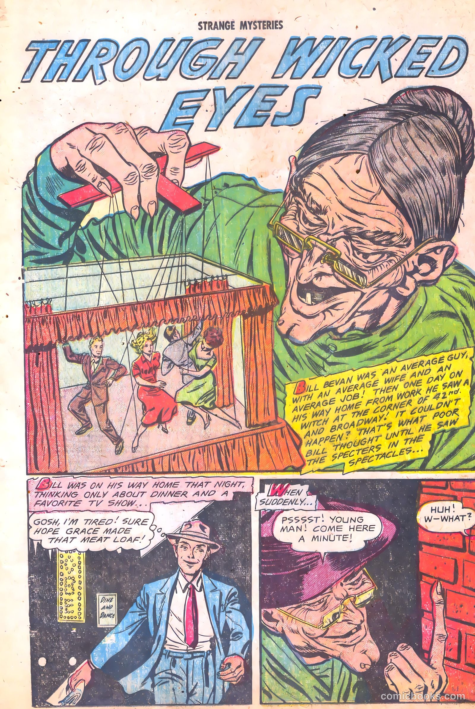 Strange Mysteries #8 (1952) — page 20