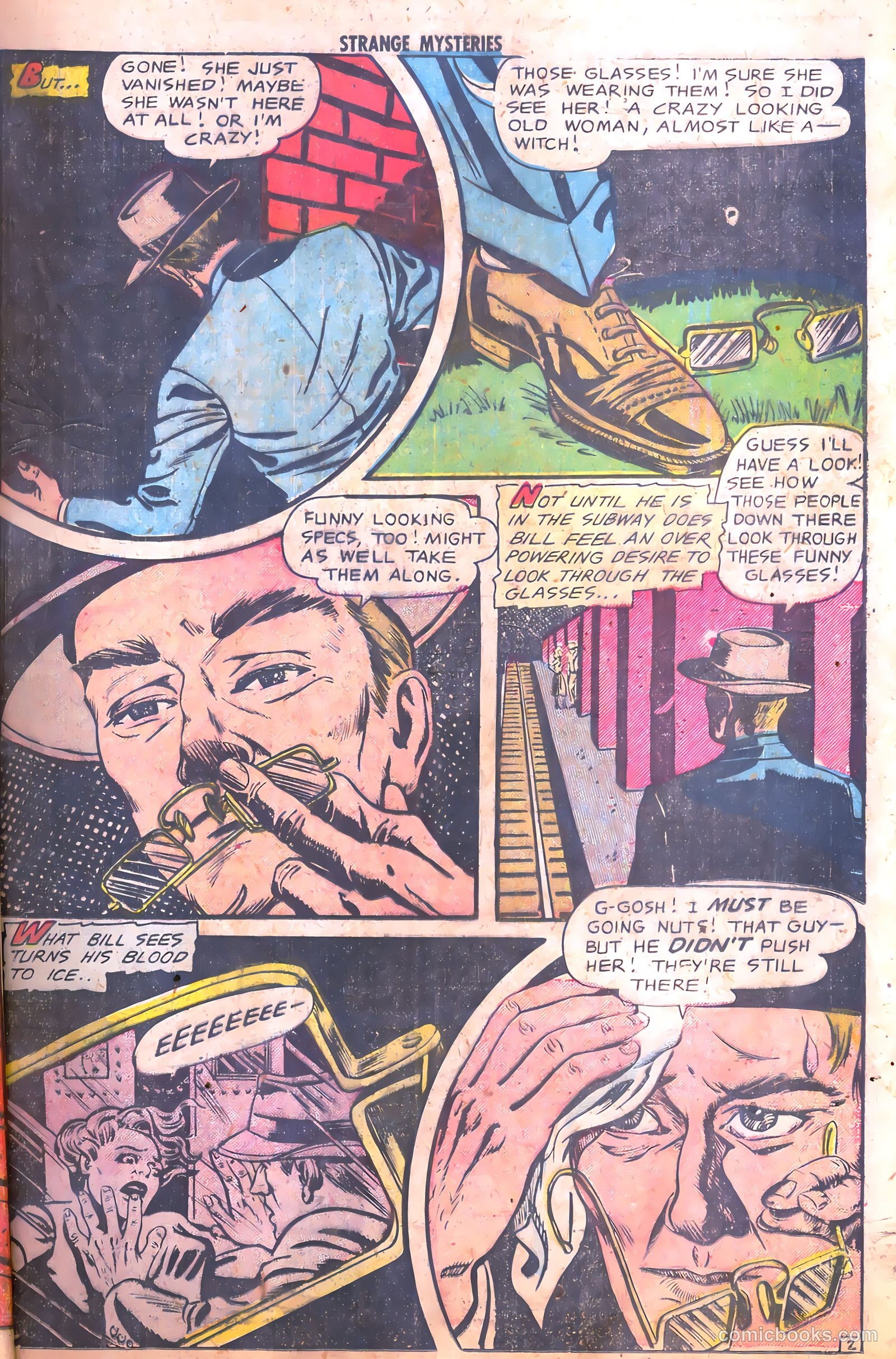 Strange Mysteries #8 (1952) — page 21