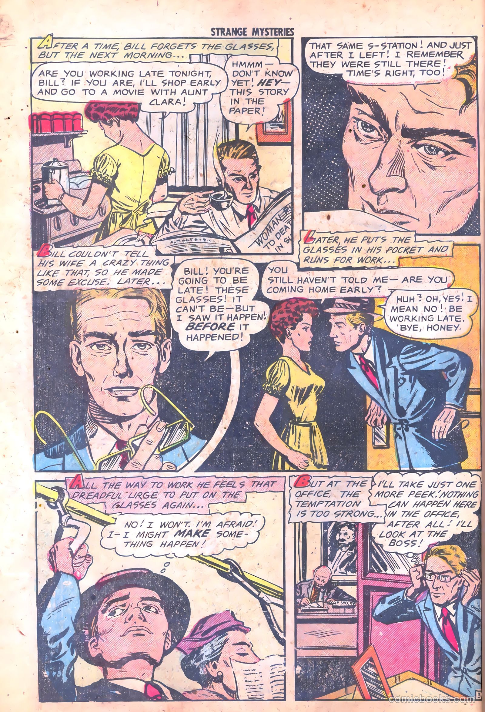Strange Mysteries #8 (1952) — page 22
