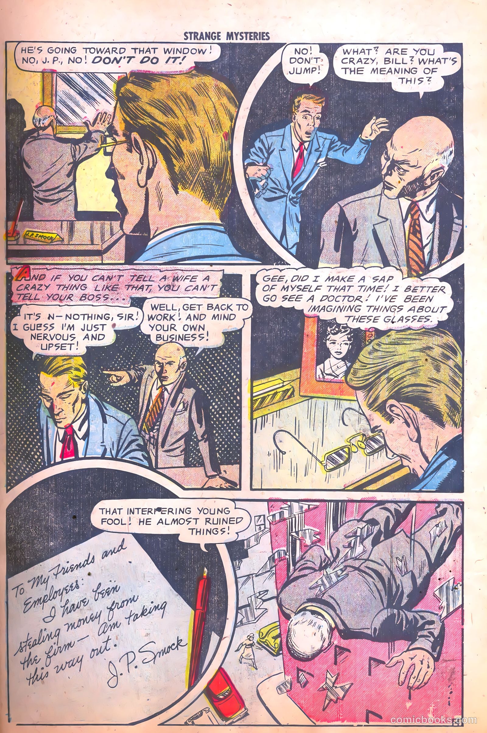 Strange Mysteries #8 (1952) — page 23