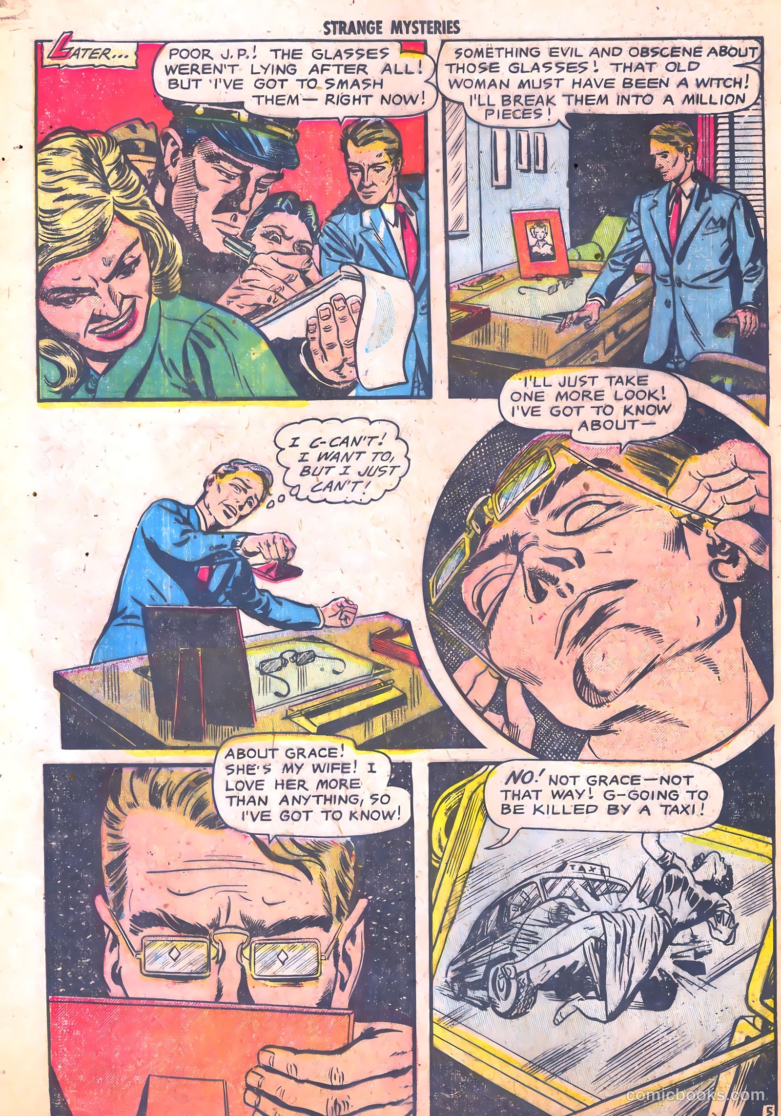 Strange Mysteries #8 (1952) — page 24