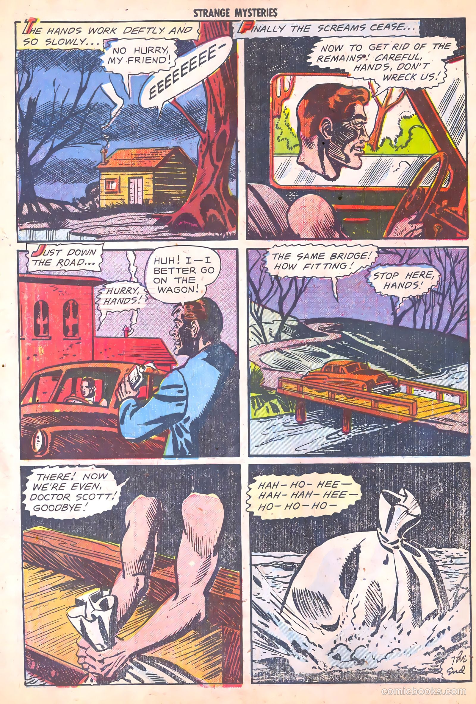 Strange Mysteries #8 (1952) — page 34