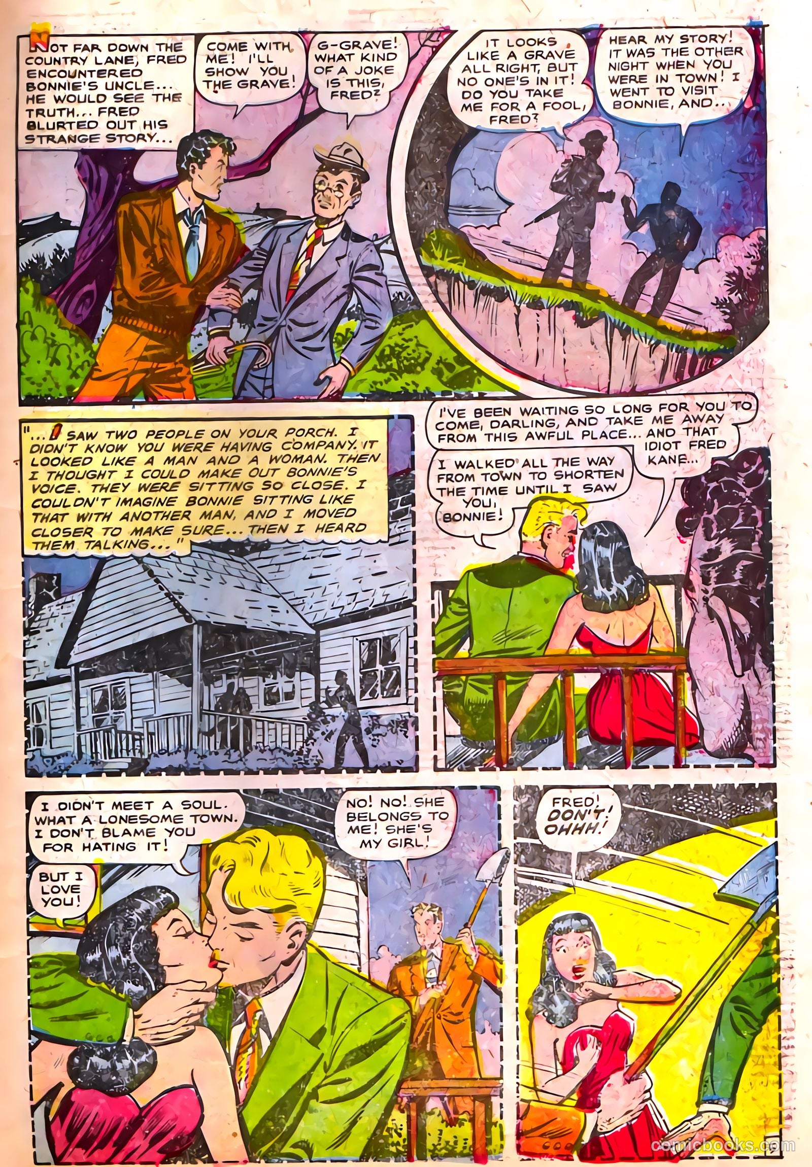 Strange Mysteries #9 (1954) — page 7