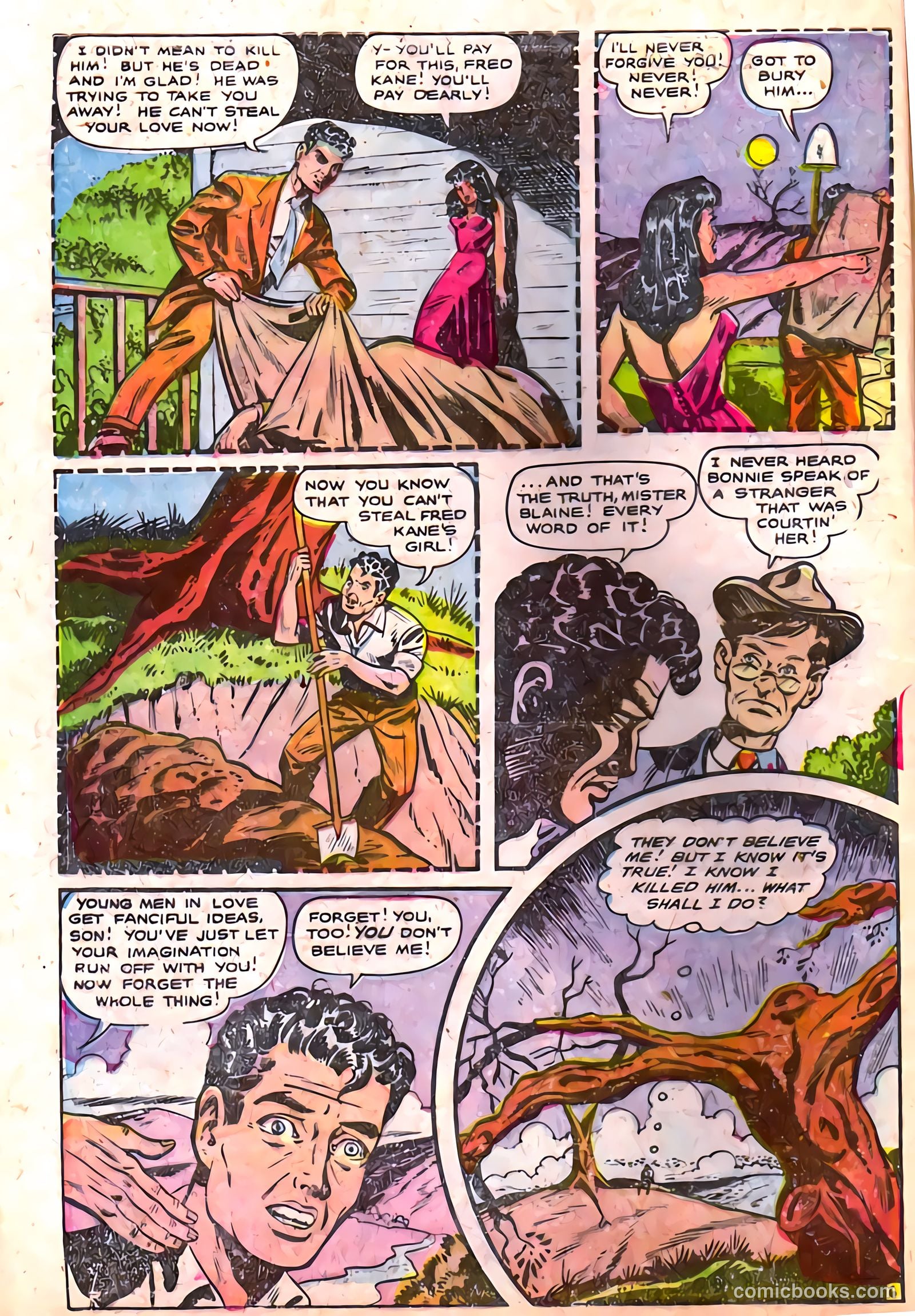 Strange Mysteries #9 (1954) — page 8