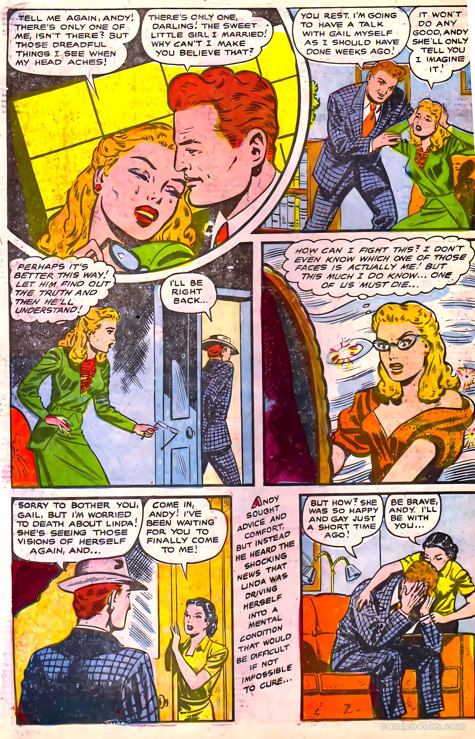 Strange Mysteries #9 (1954) — page 14