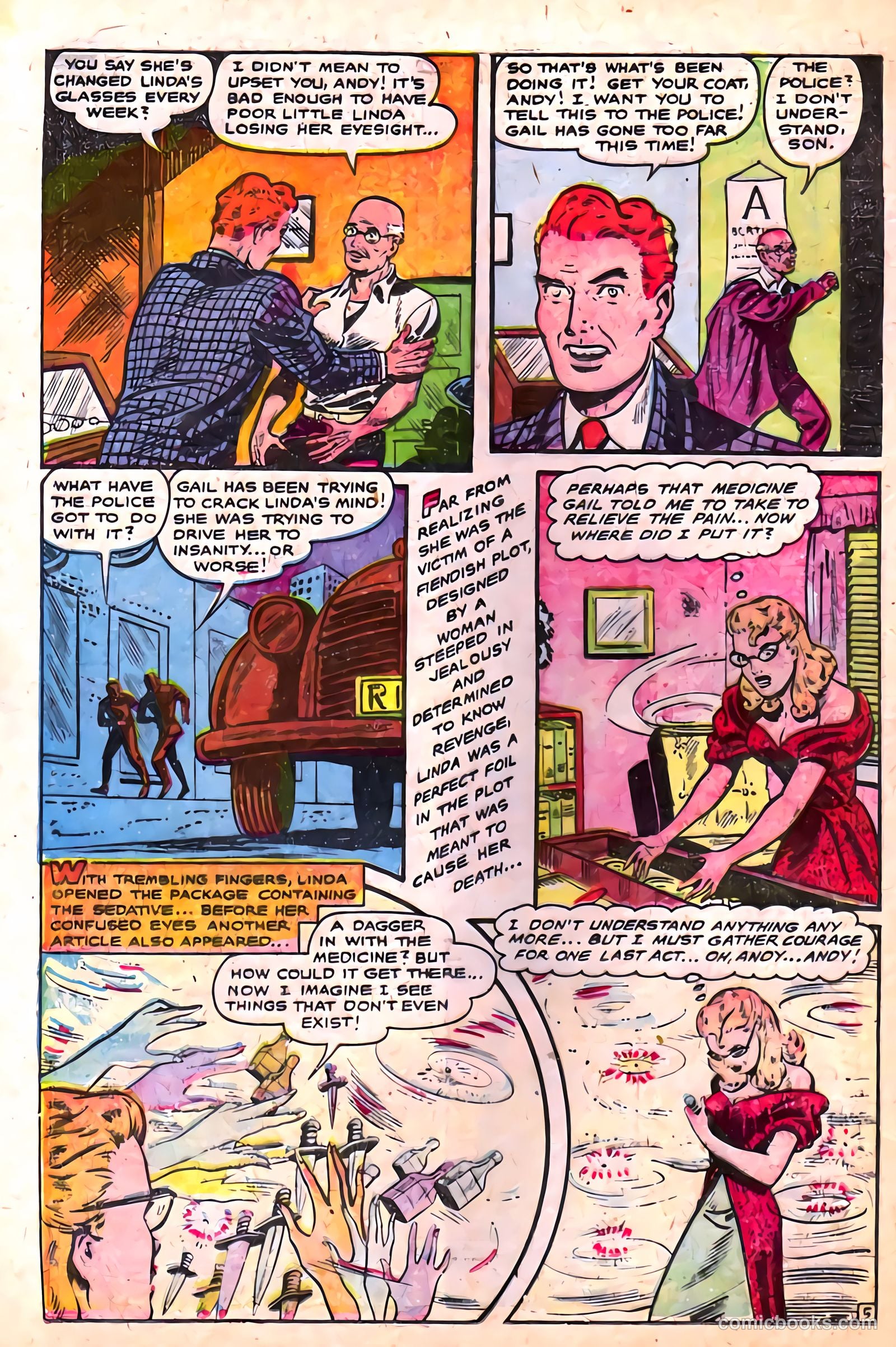 Strange Mysteries #9 (1954) — page 16