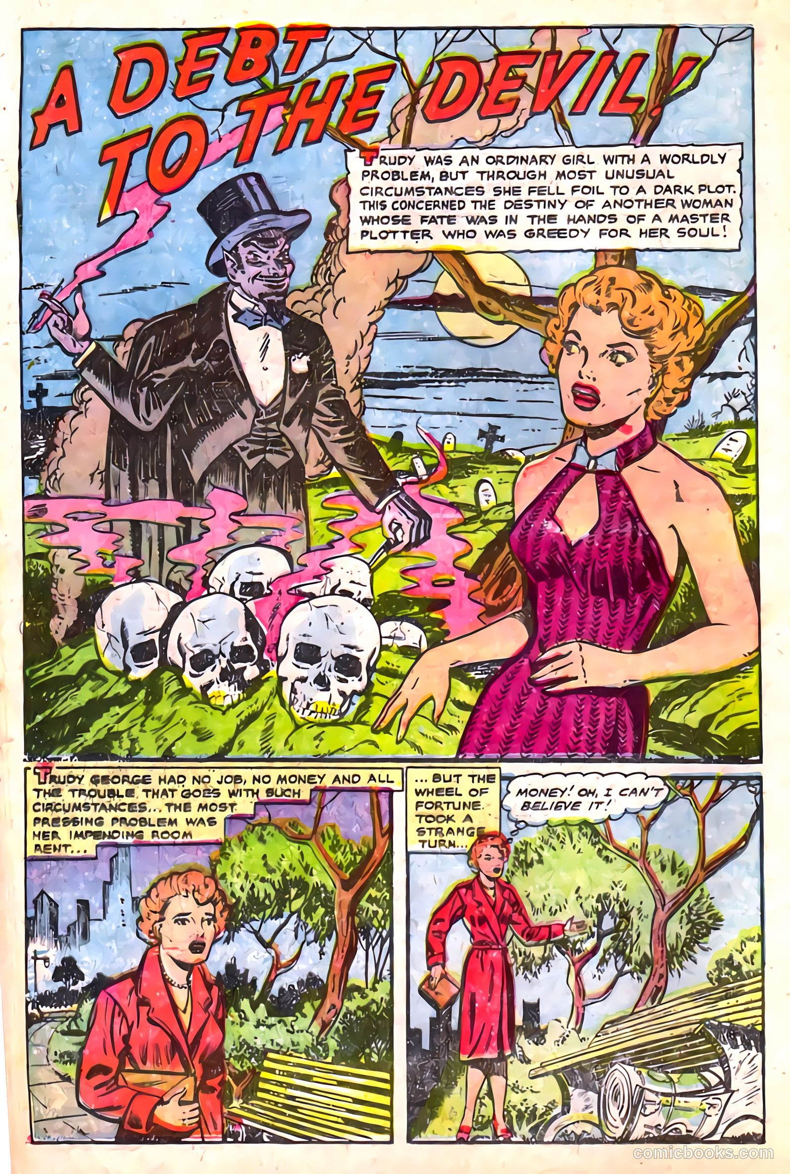 Strange Mysteries #9 (1954) — page 20
