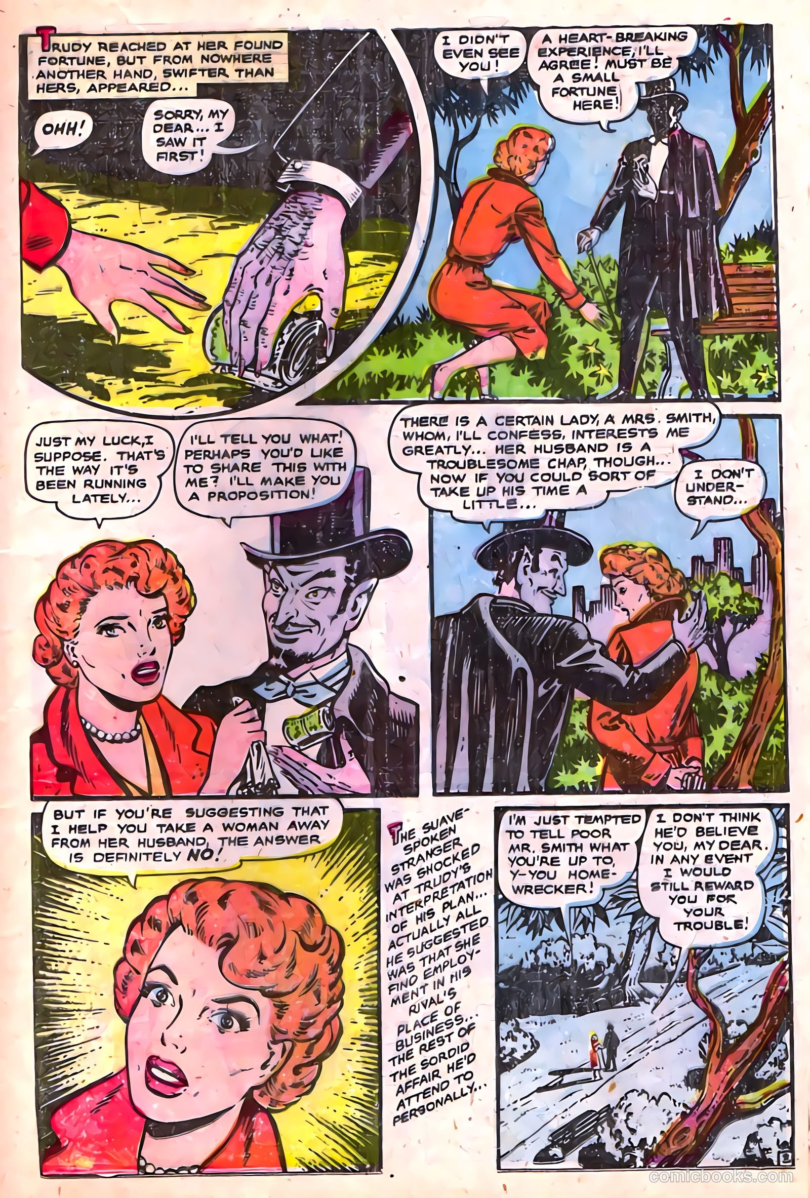 Strange Mysteries #9 (1954) — page 21