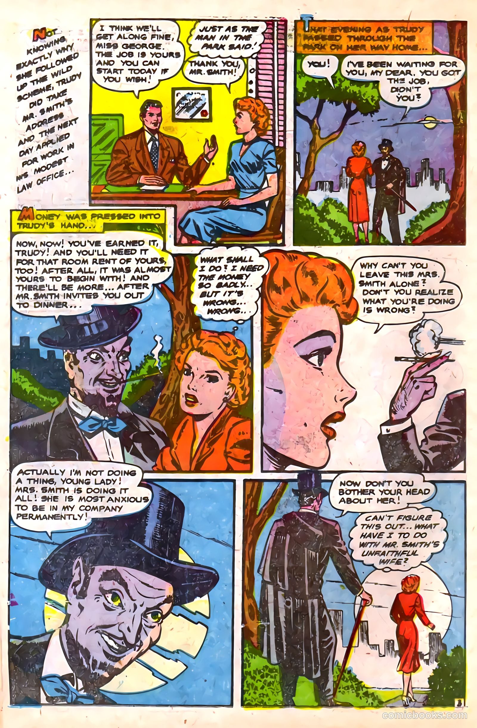 Strange Mysteries #9 (1954) — page 22