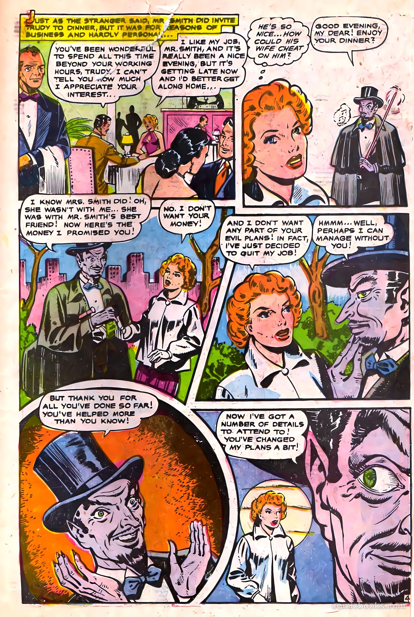 Strange Mysteries #9 (1954) — page 23
