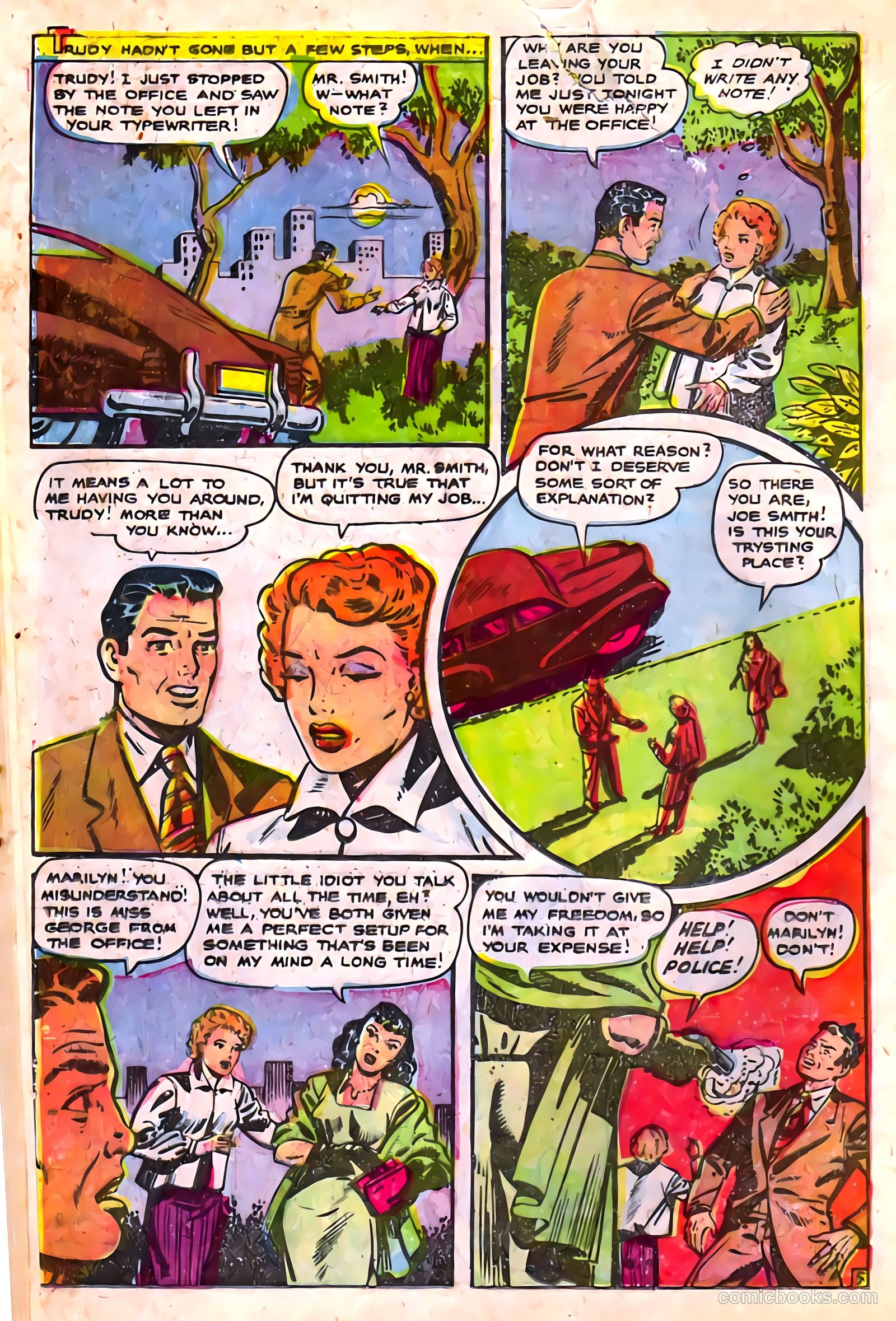 Strange Mysteries #9 (1954) — page 24